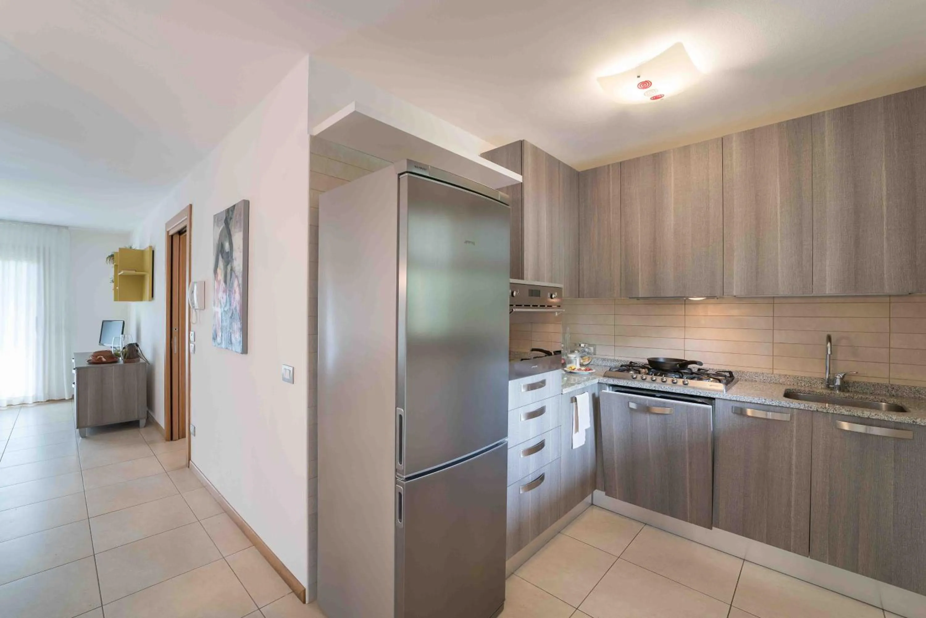 Kitchen or kitchenette in Green Village Eco Resort