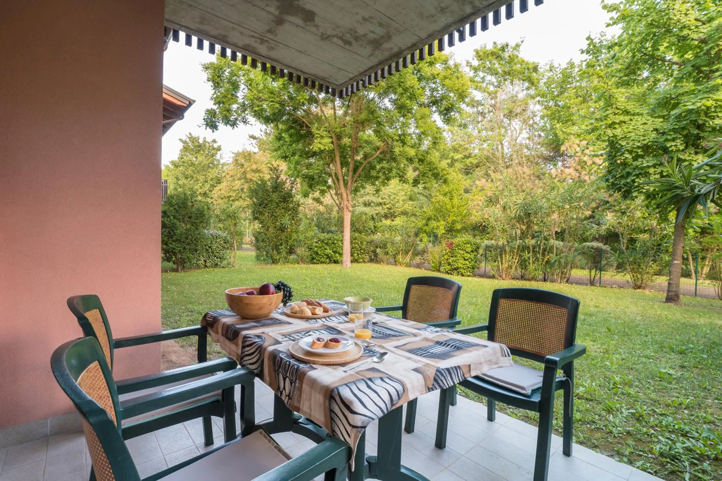 Patio in Green Village Eco Resort