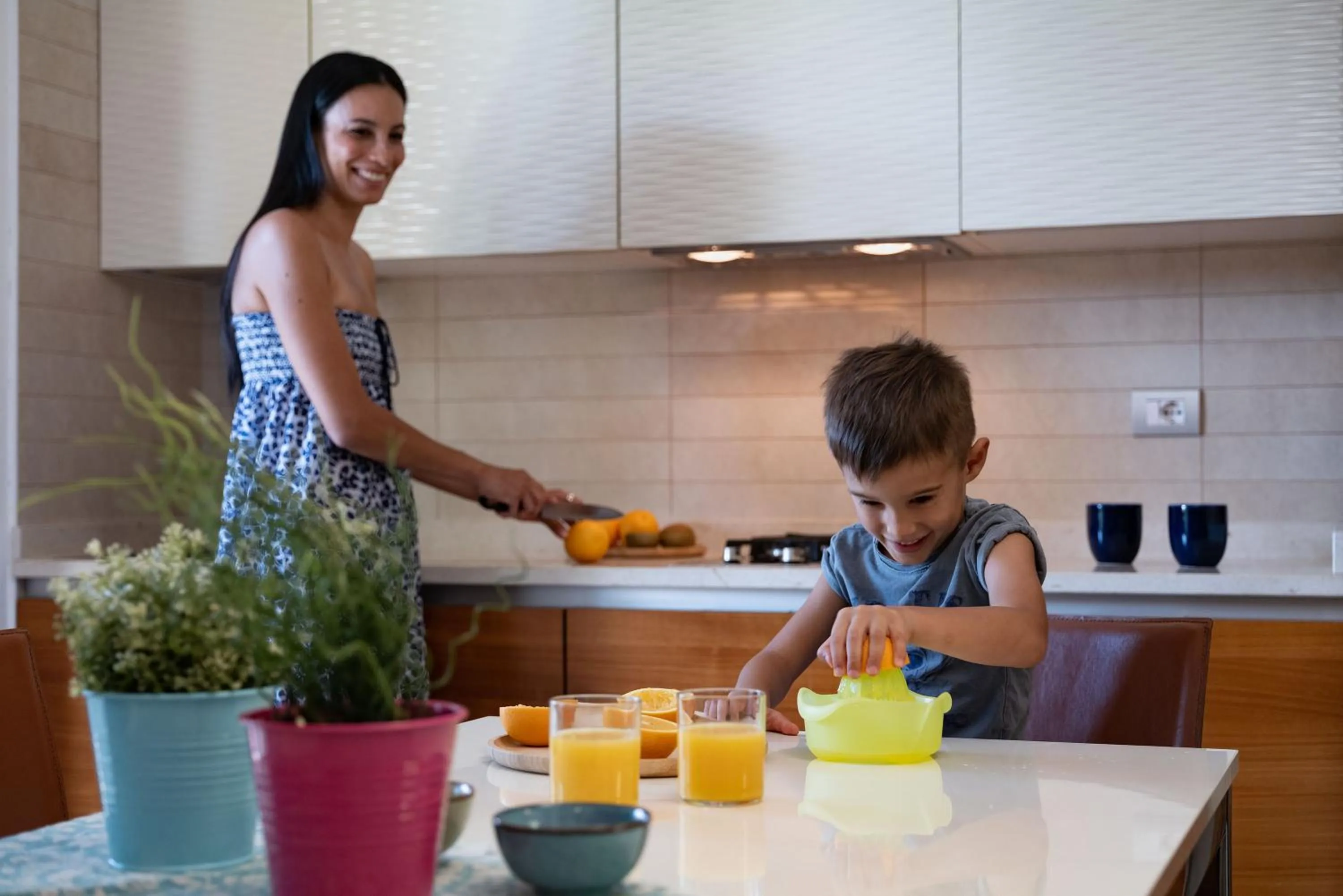 People in Green Village Eco Resort