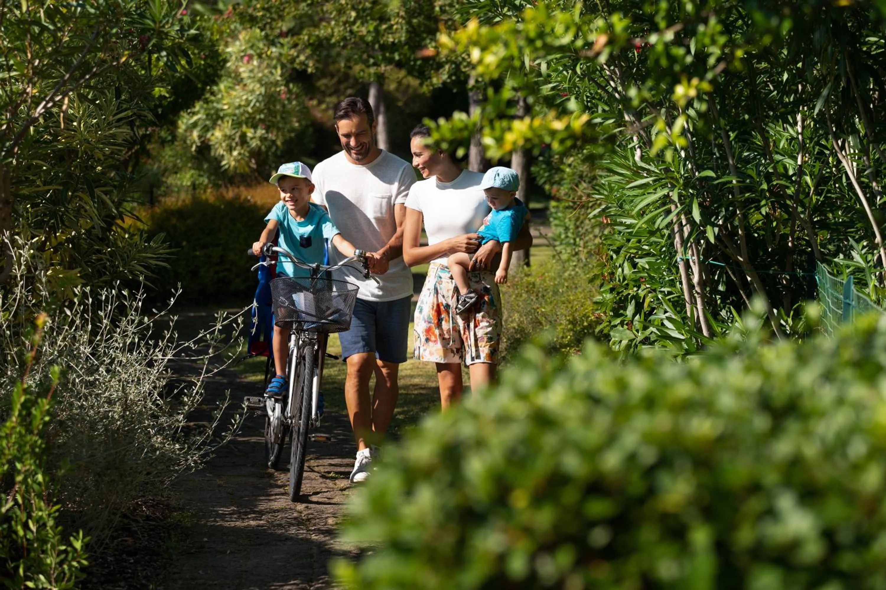 Cycling in Green Village Eco Resort