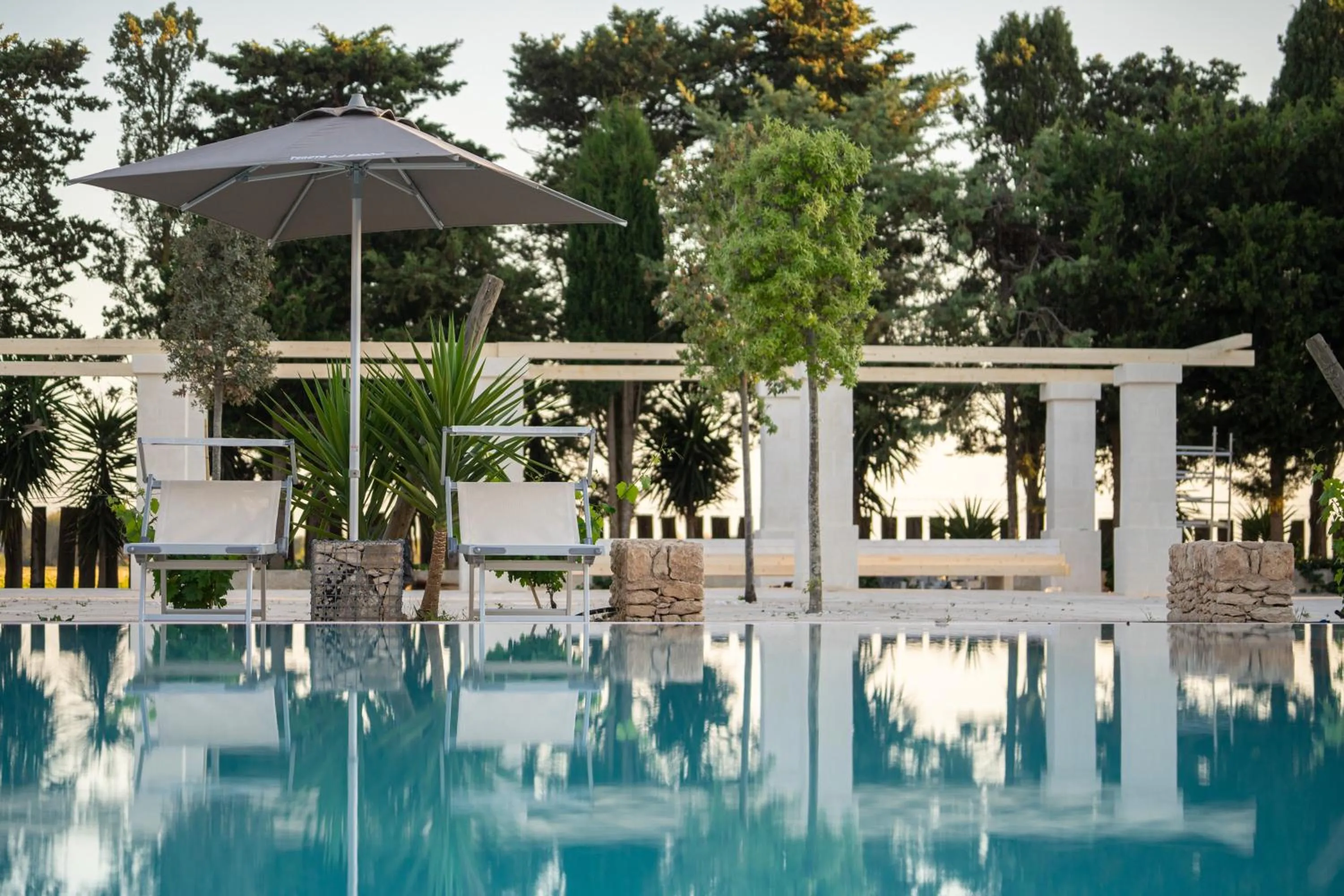 Swimming pool in Tenuta del Barco WineRestaurant and Hospitality
