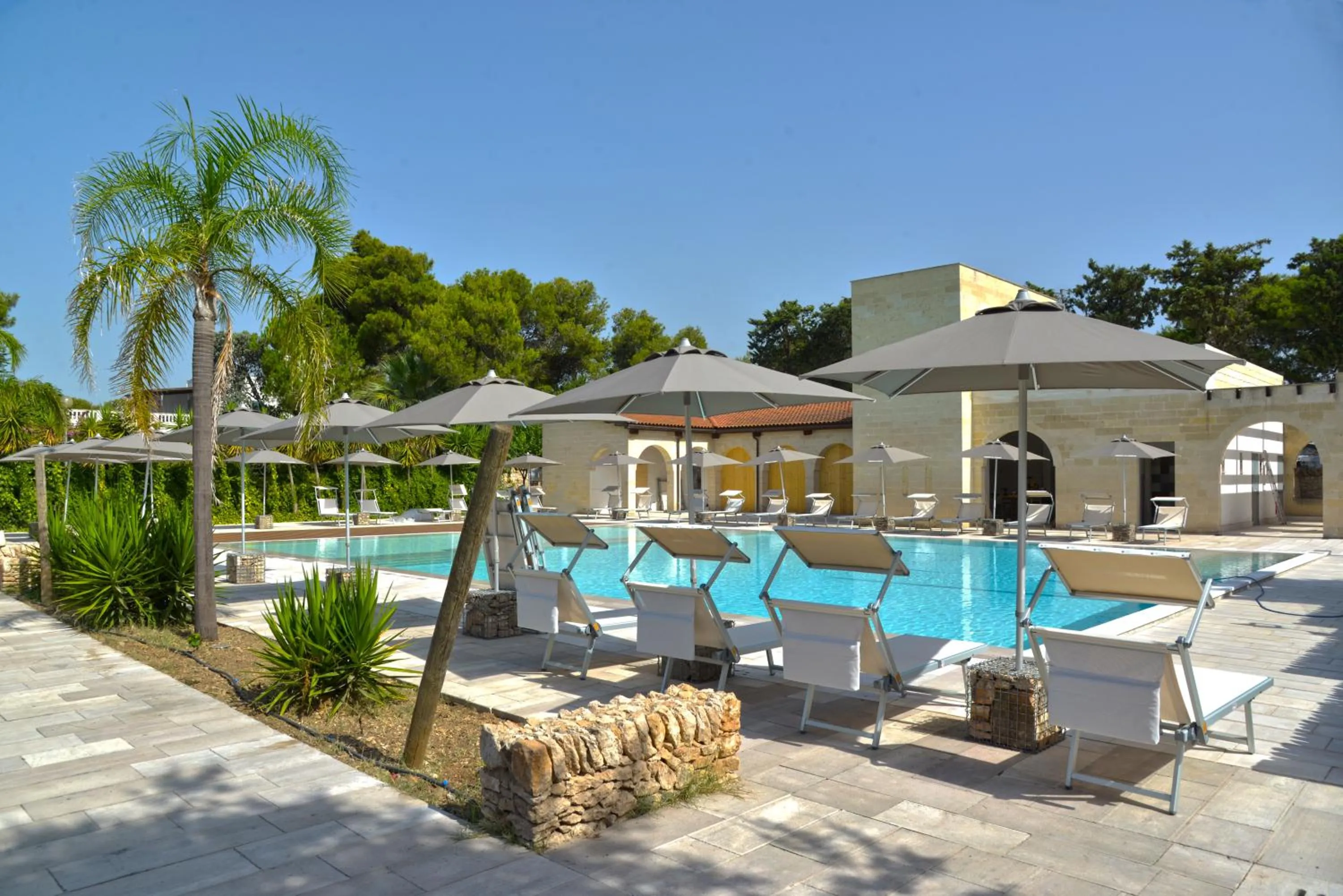 Swimming pool in Tenuta del Barco WineRestaurant and Hospitality