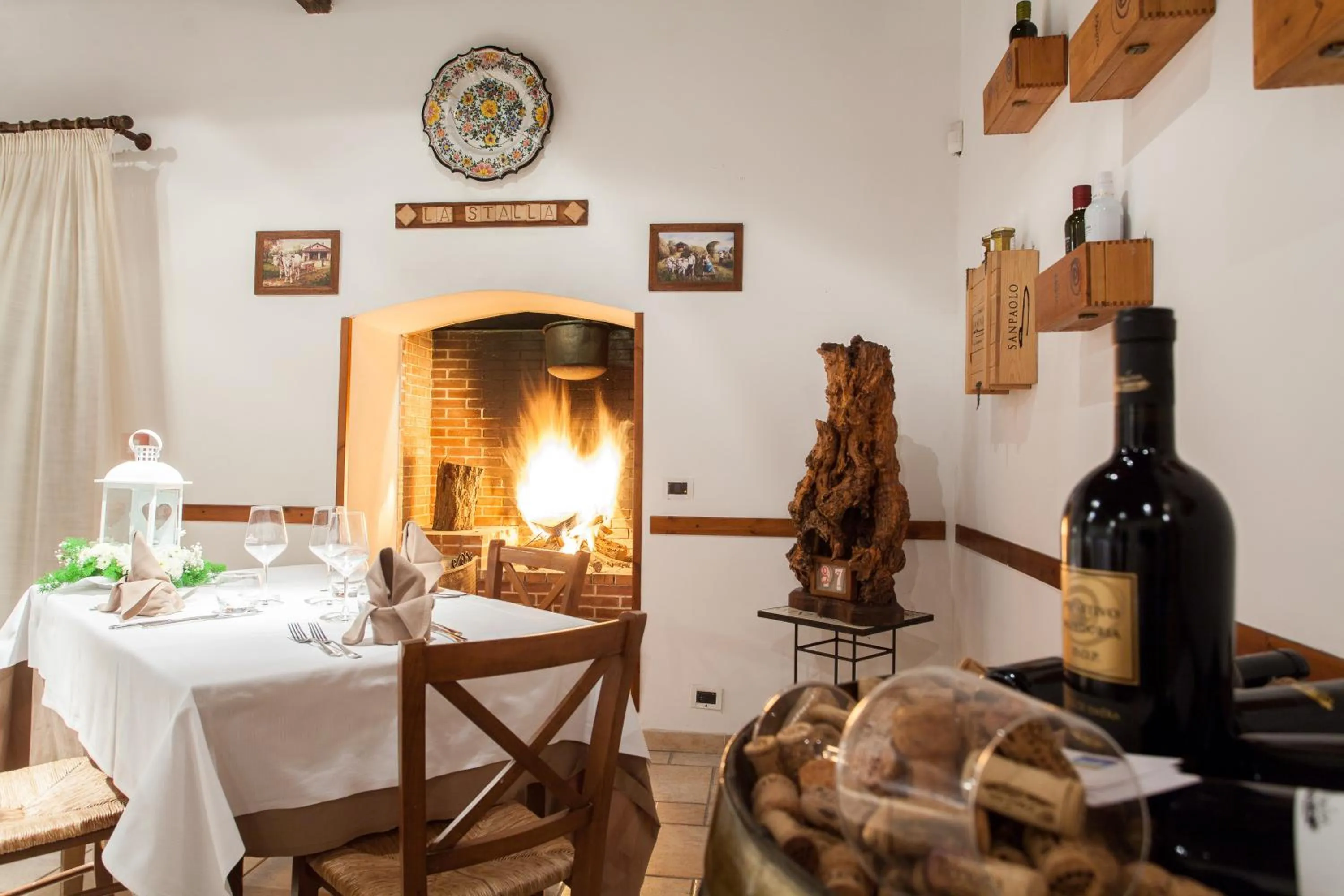 Restaurant/places to eat in Tenuta del Barco WineRestaurant and Hospitality