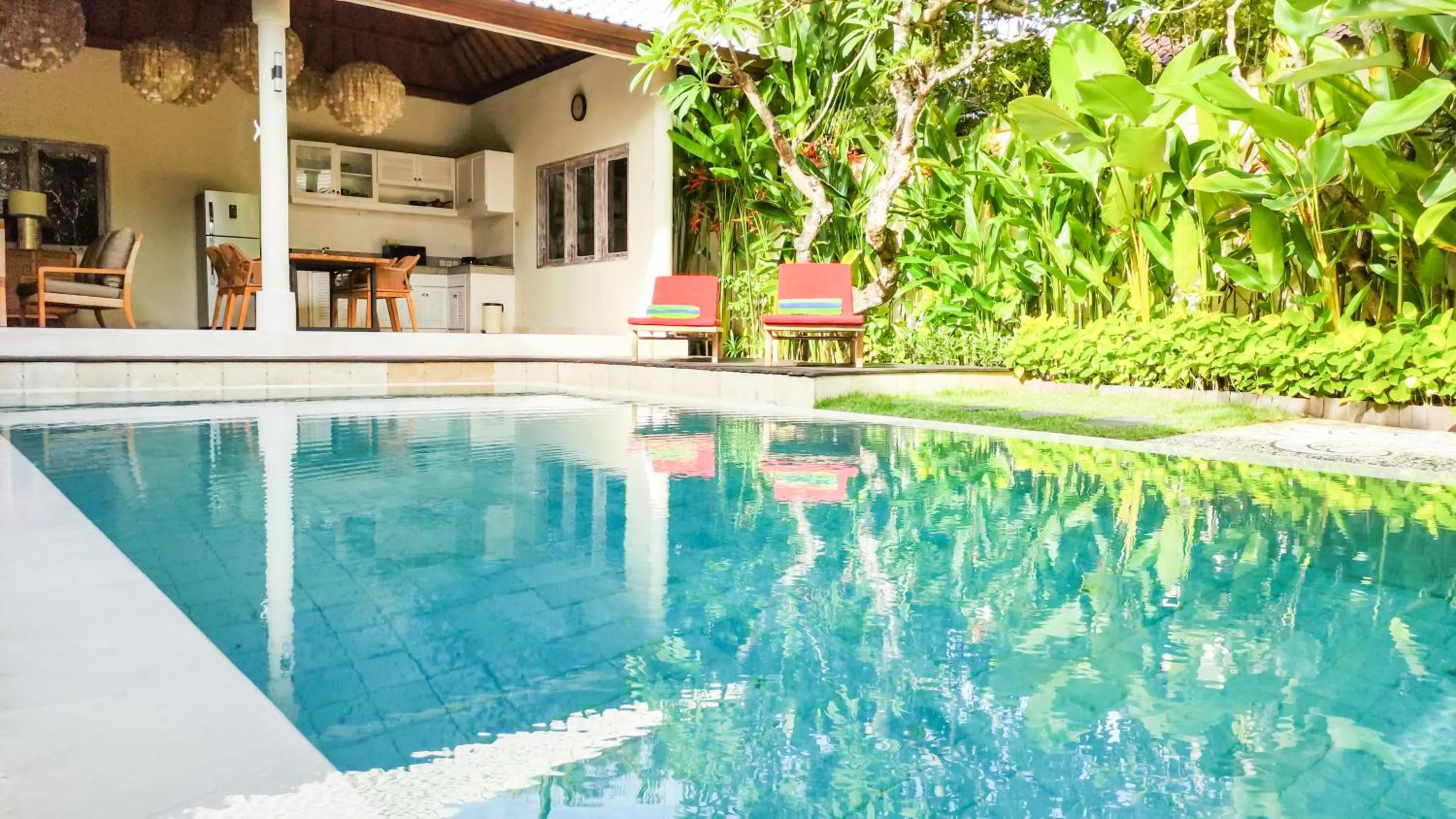 Patio in Seminyak Square Hotel And Villas