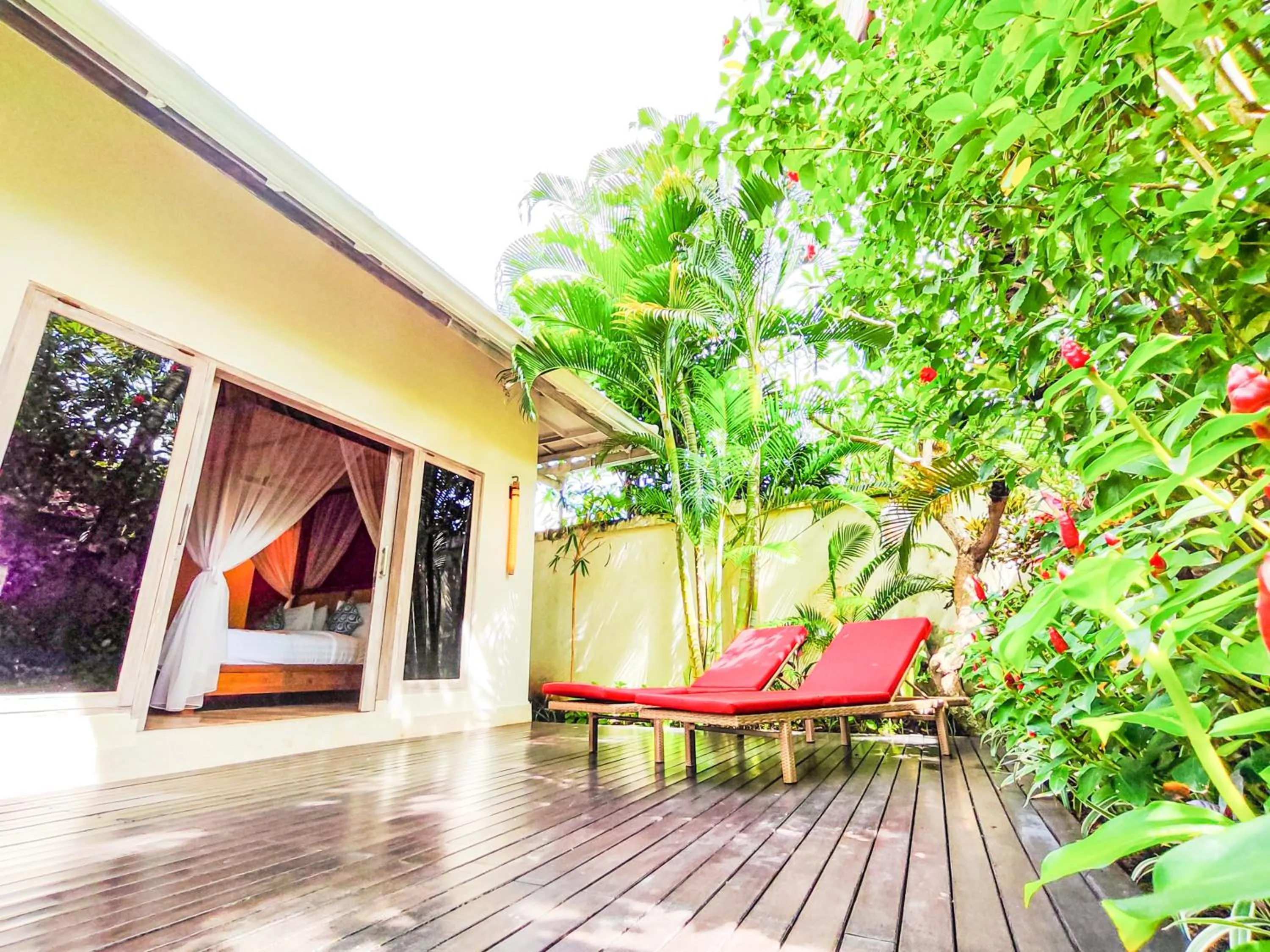 Patio in Seminyak Square Hotel And Villas