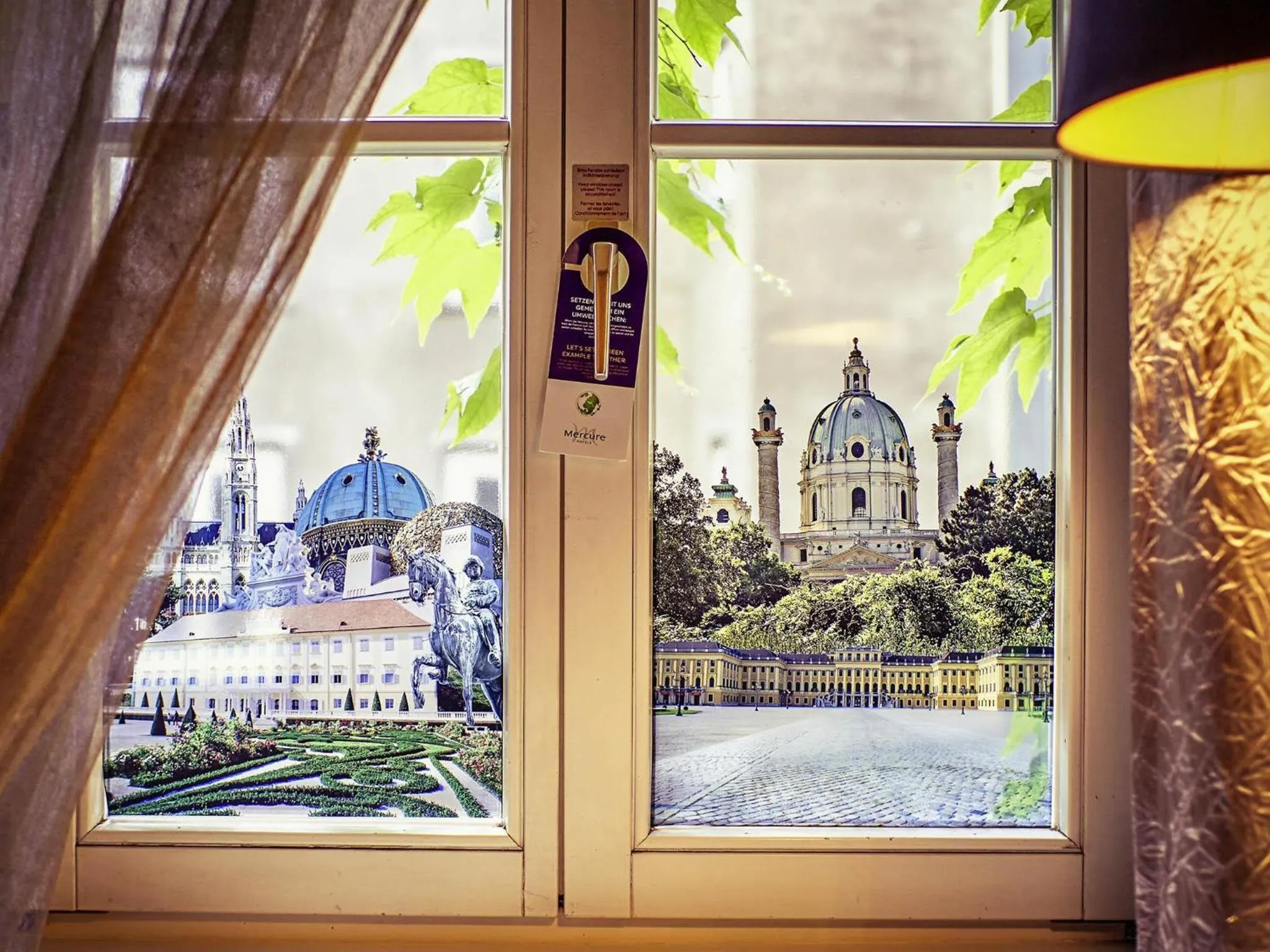 Bedroom in Mercure Vienna First