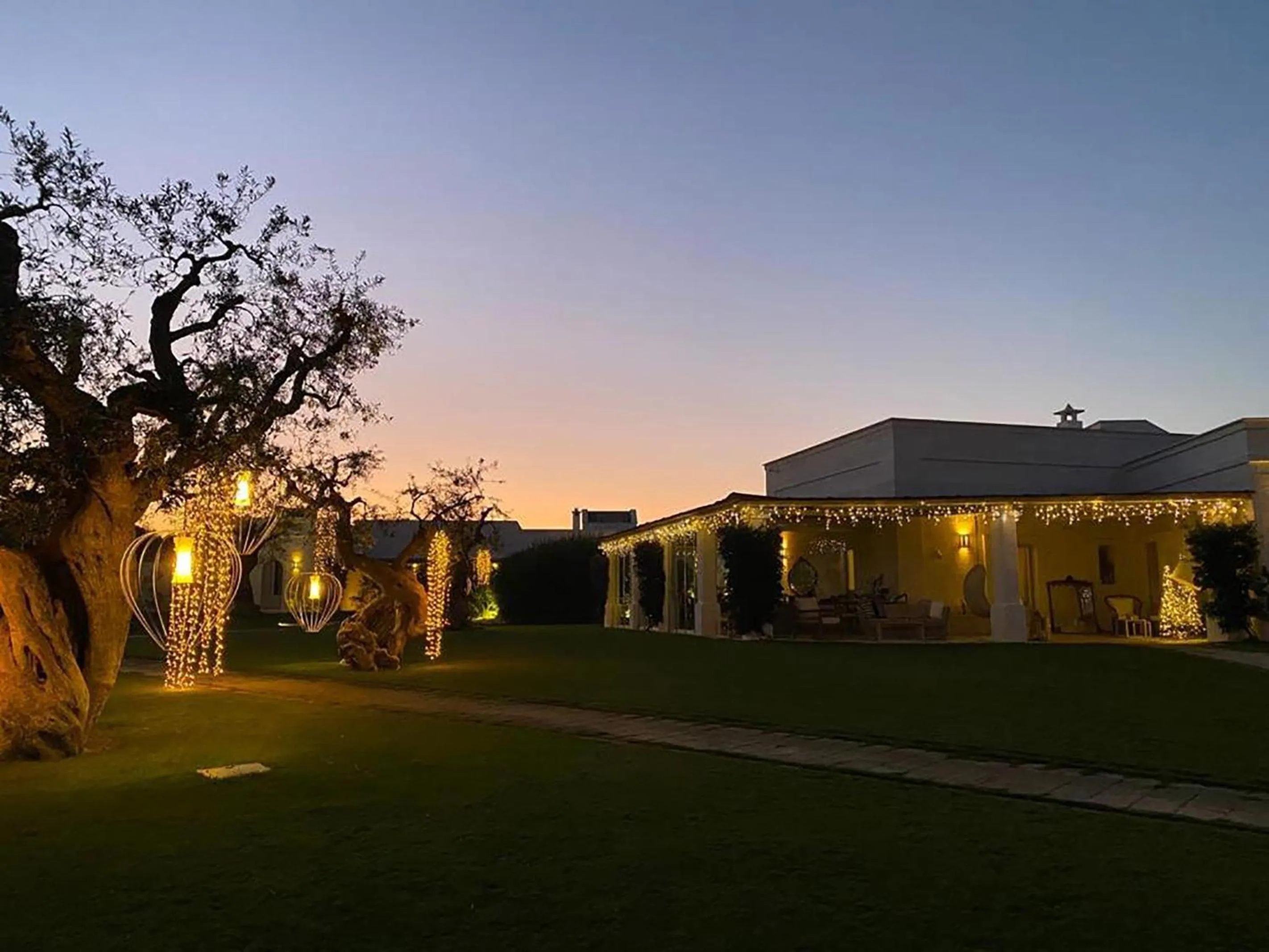 Patio in Masseria San Francesco