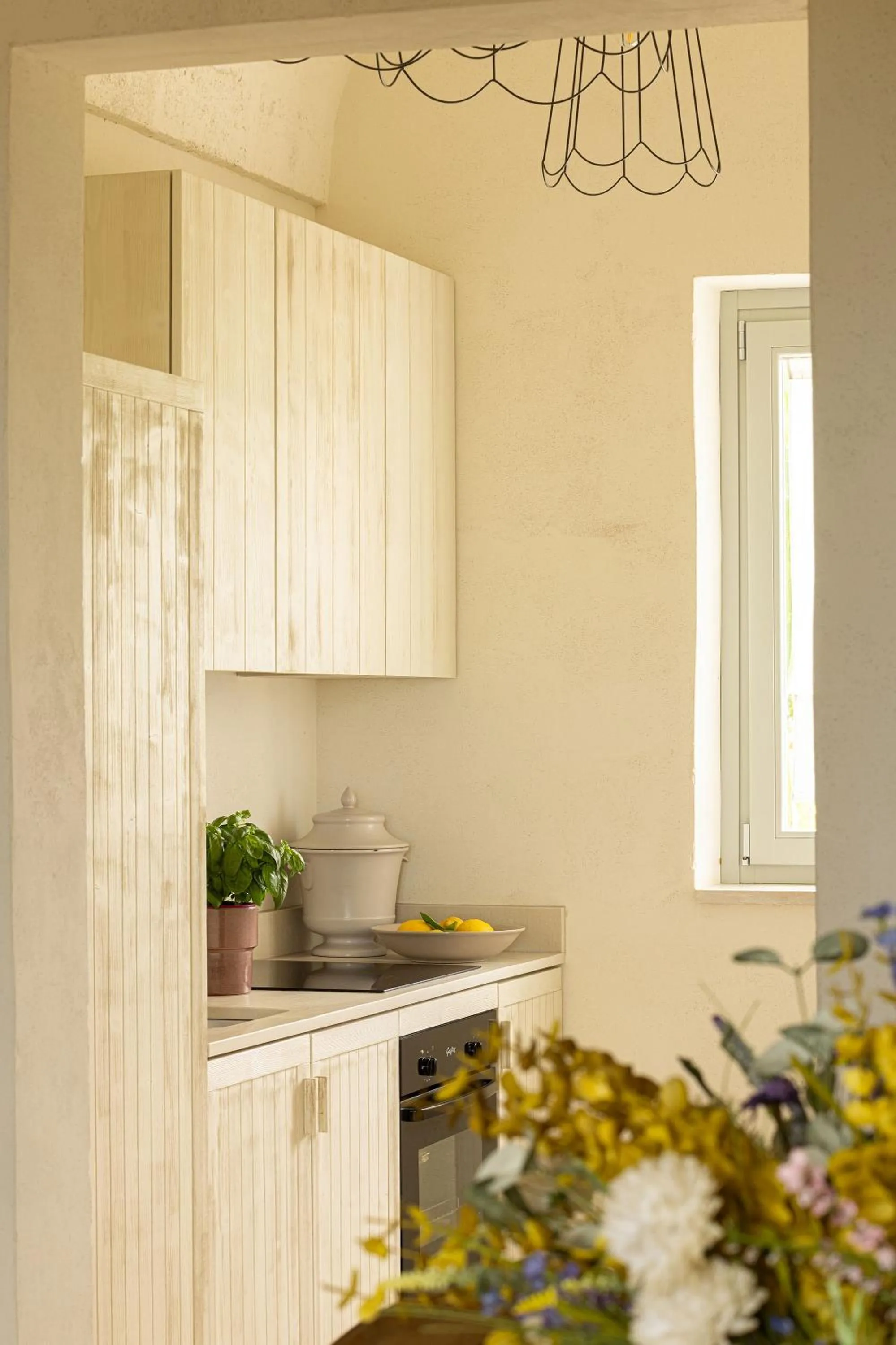 Kitchen or kitchenette in Masseria San Francesco