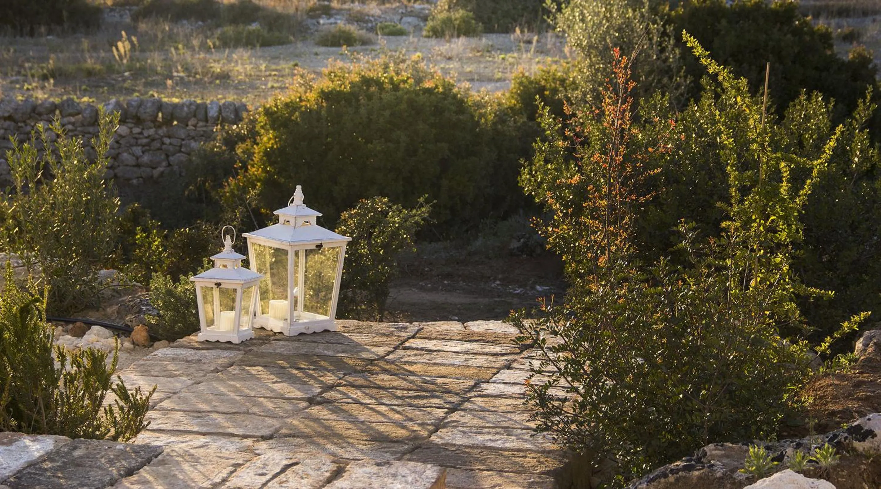 Decorative detail in Masseria San Francesco