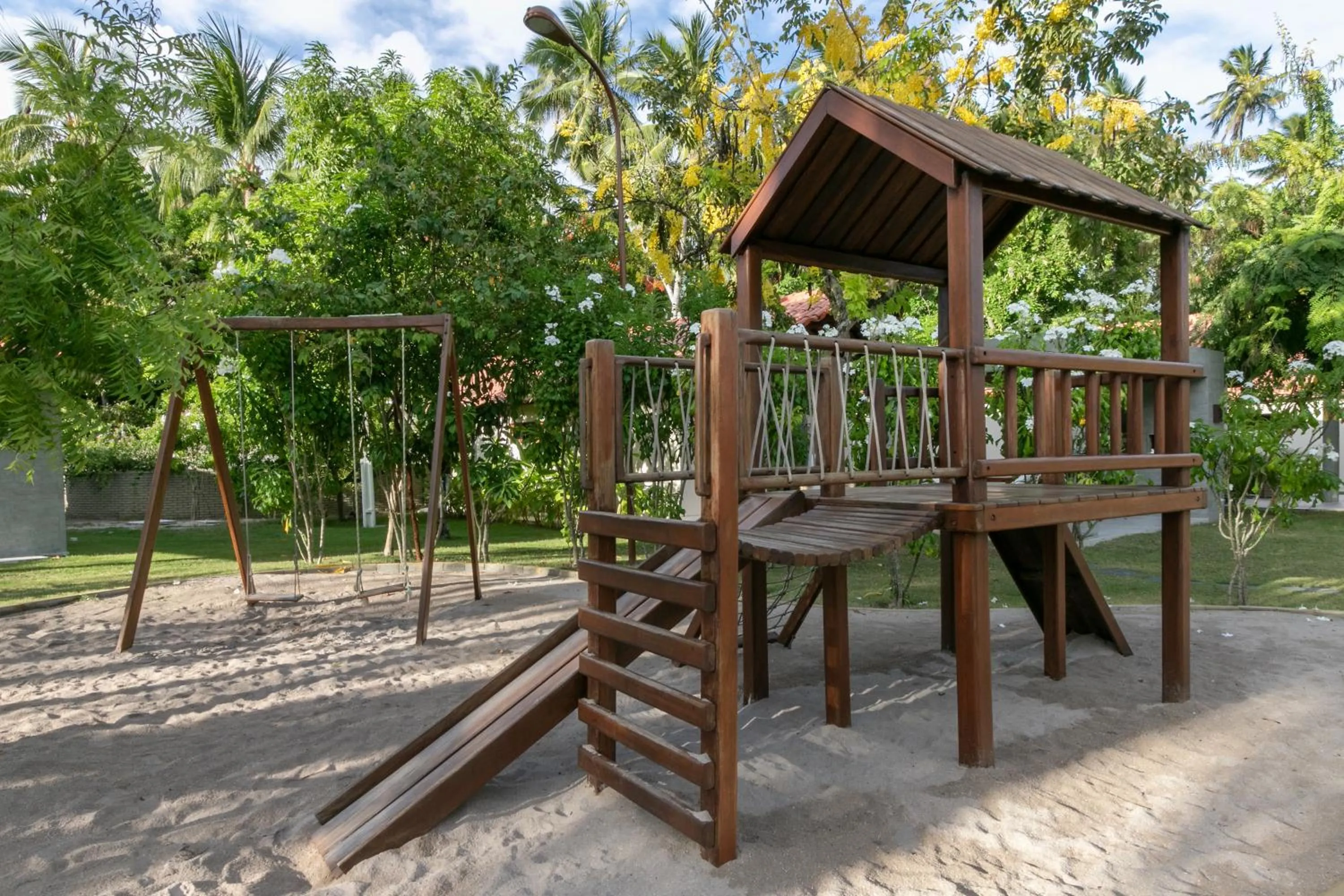 Children play ground in Costa Dourada Village