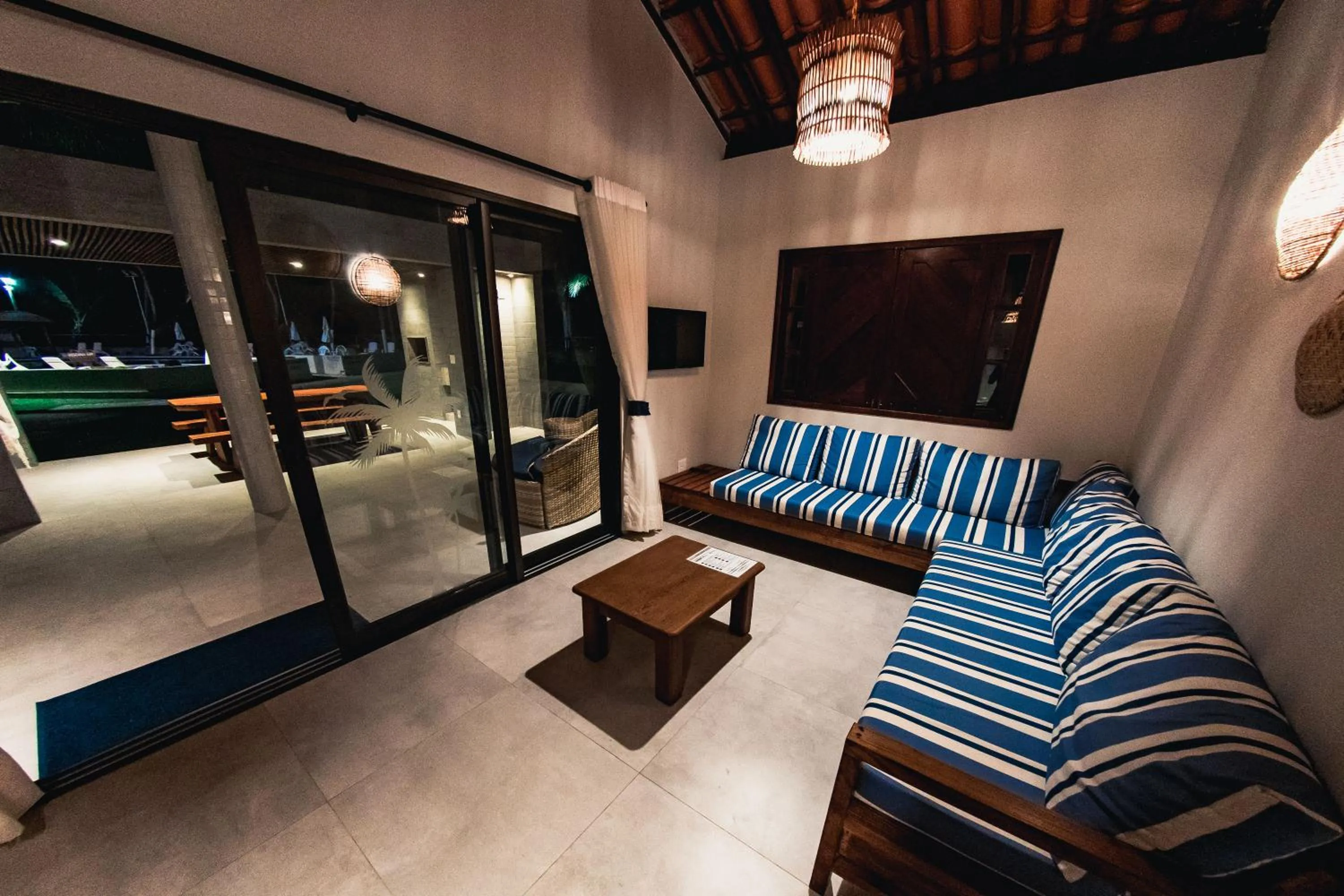 Living room in Costa Dourada Village