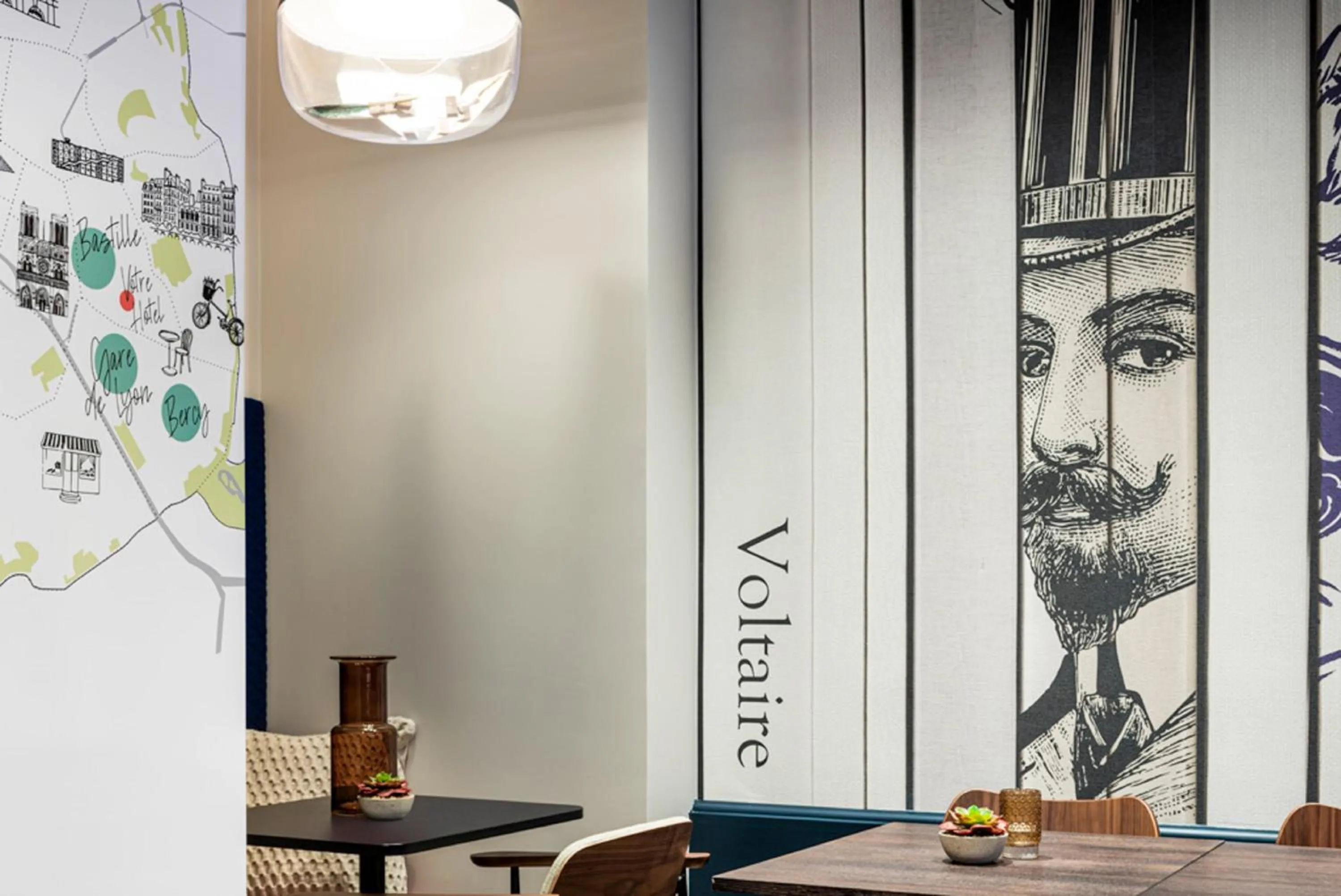 Living room in Ibis Styles Hotel Paris Gare de Lyon Bastille