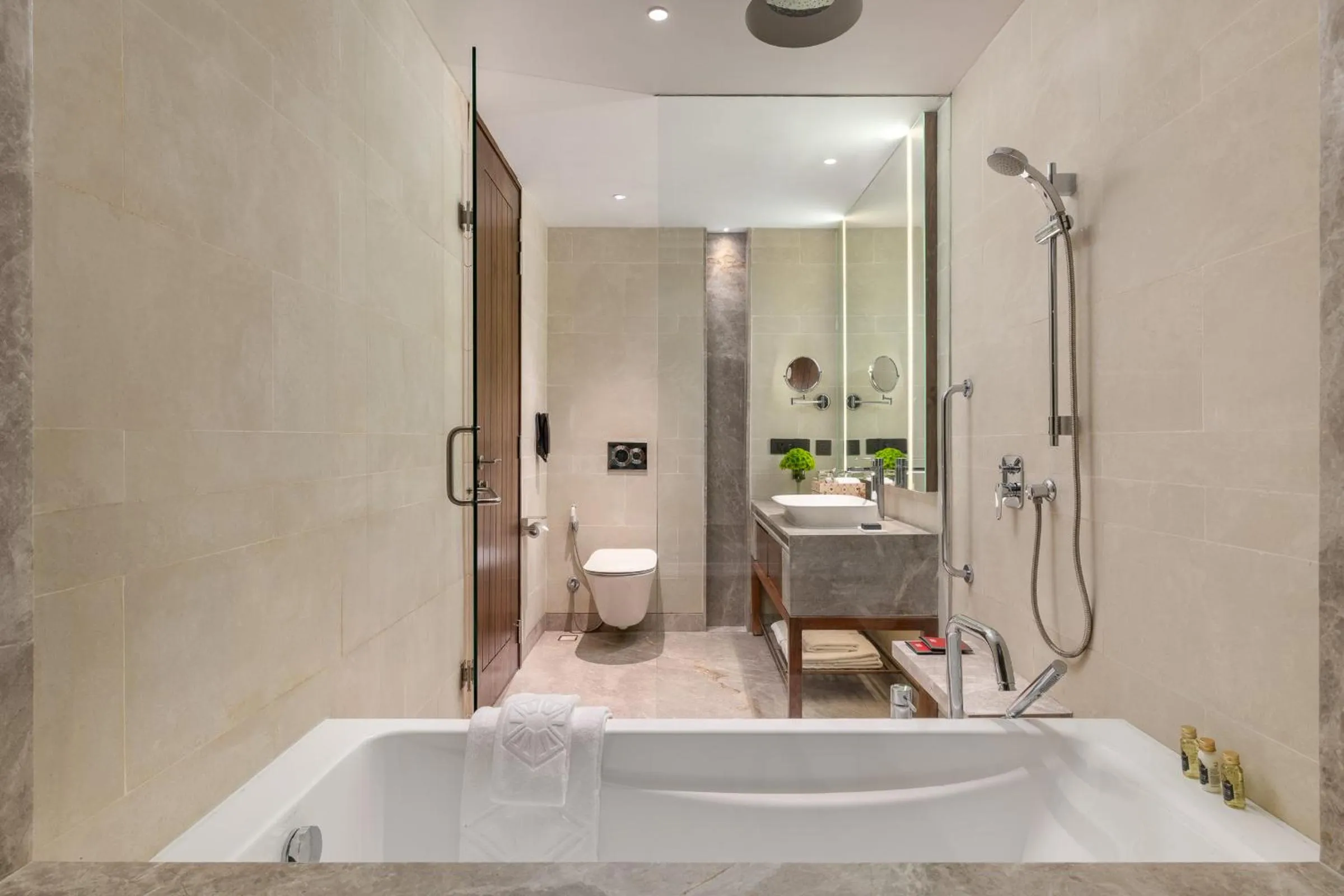 Shower in Taj Mussoorie Foothills, Dehradun