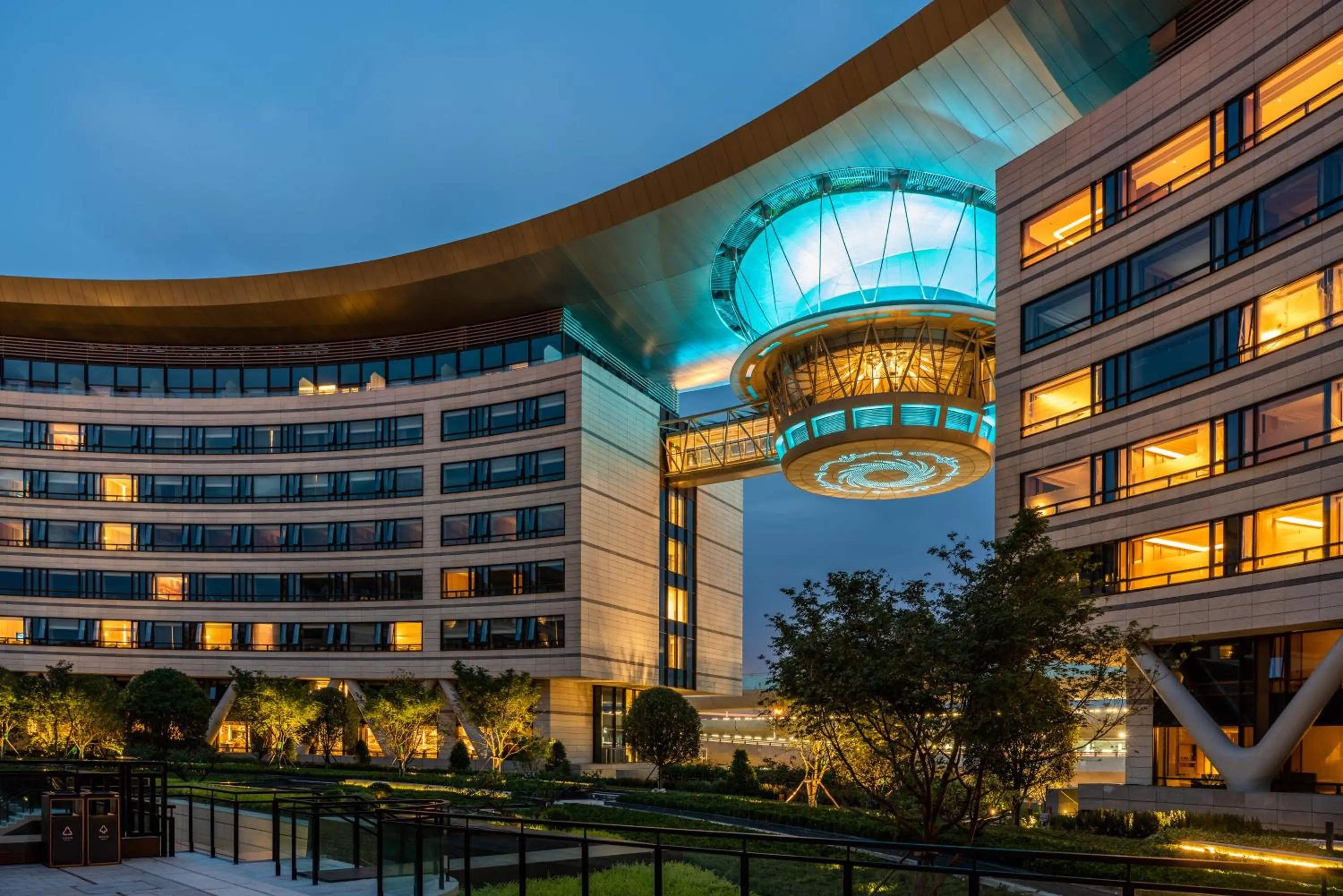 Property building in Tianfu Joyhub Air Hotel