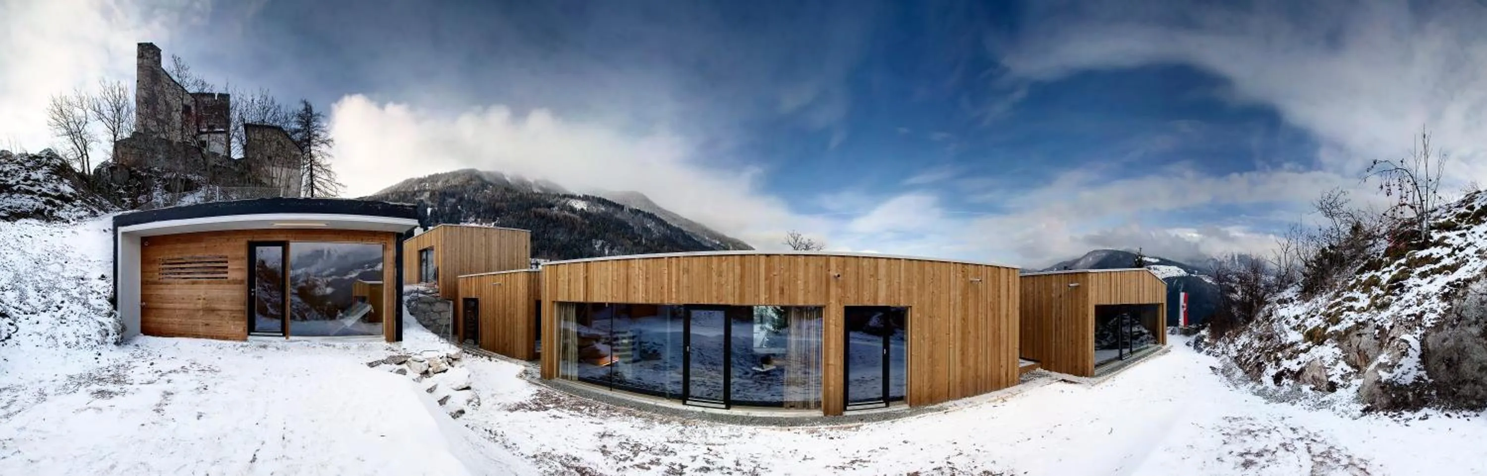 Winter in Refugio Laudegg