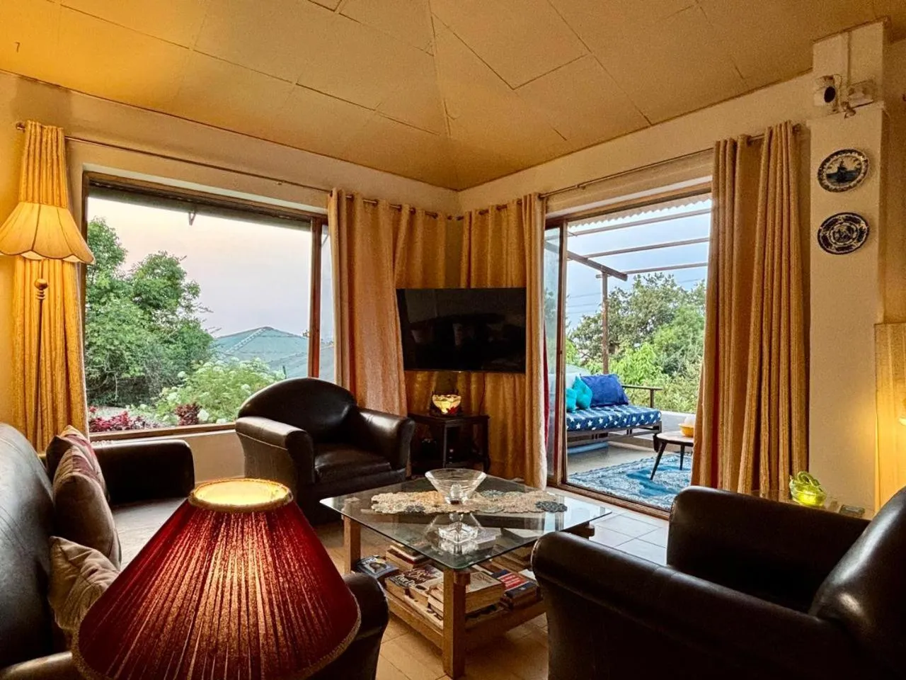 Living room in Honeywood Holiday Homes