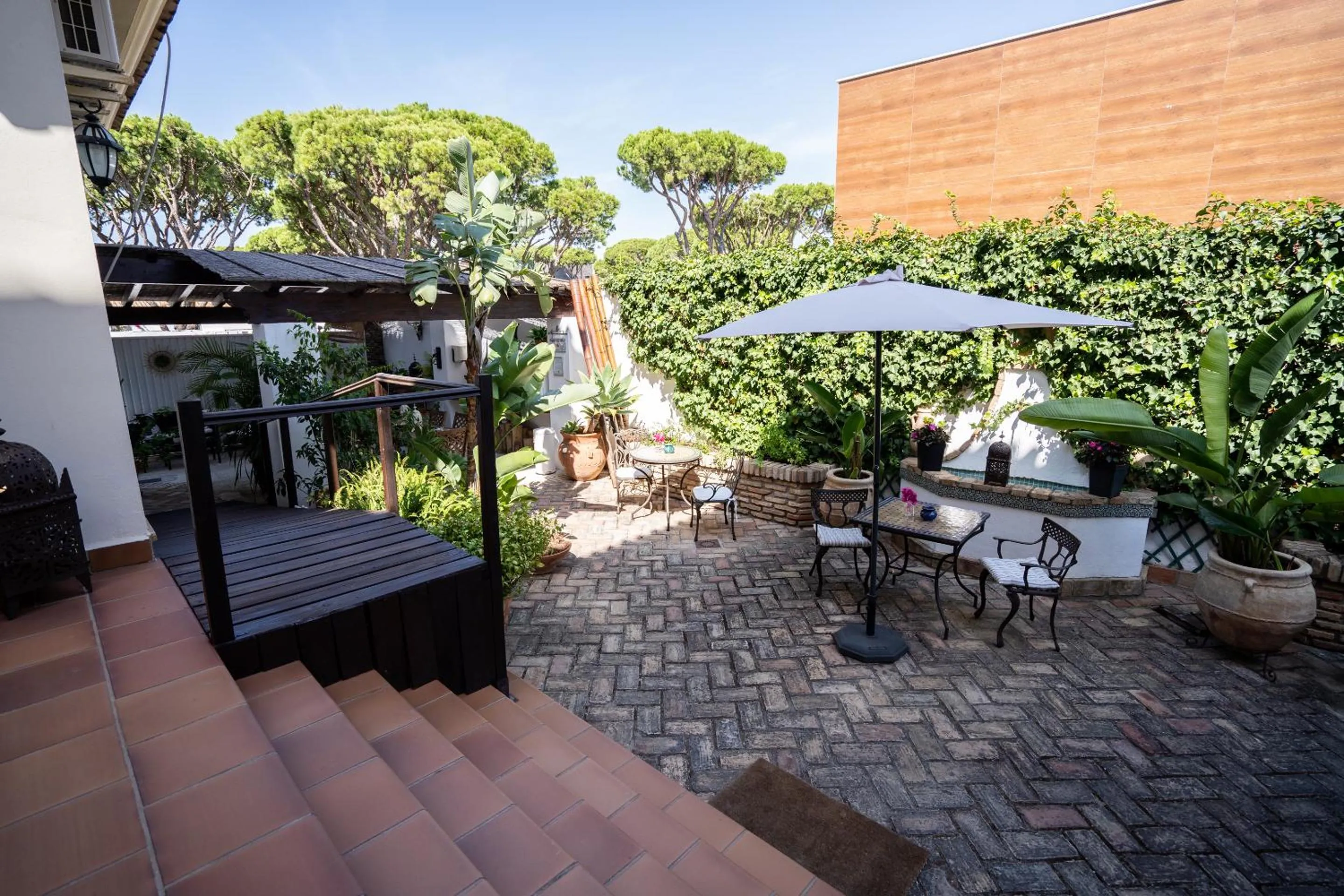 Patio in Hotel Azalea Playa