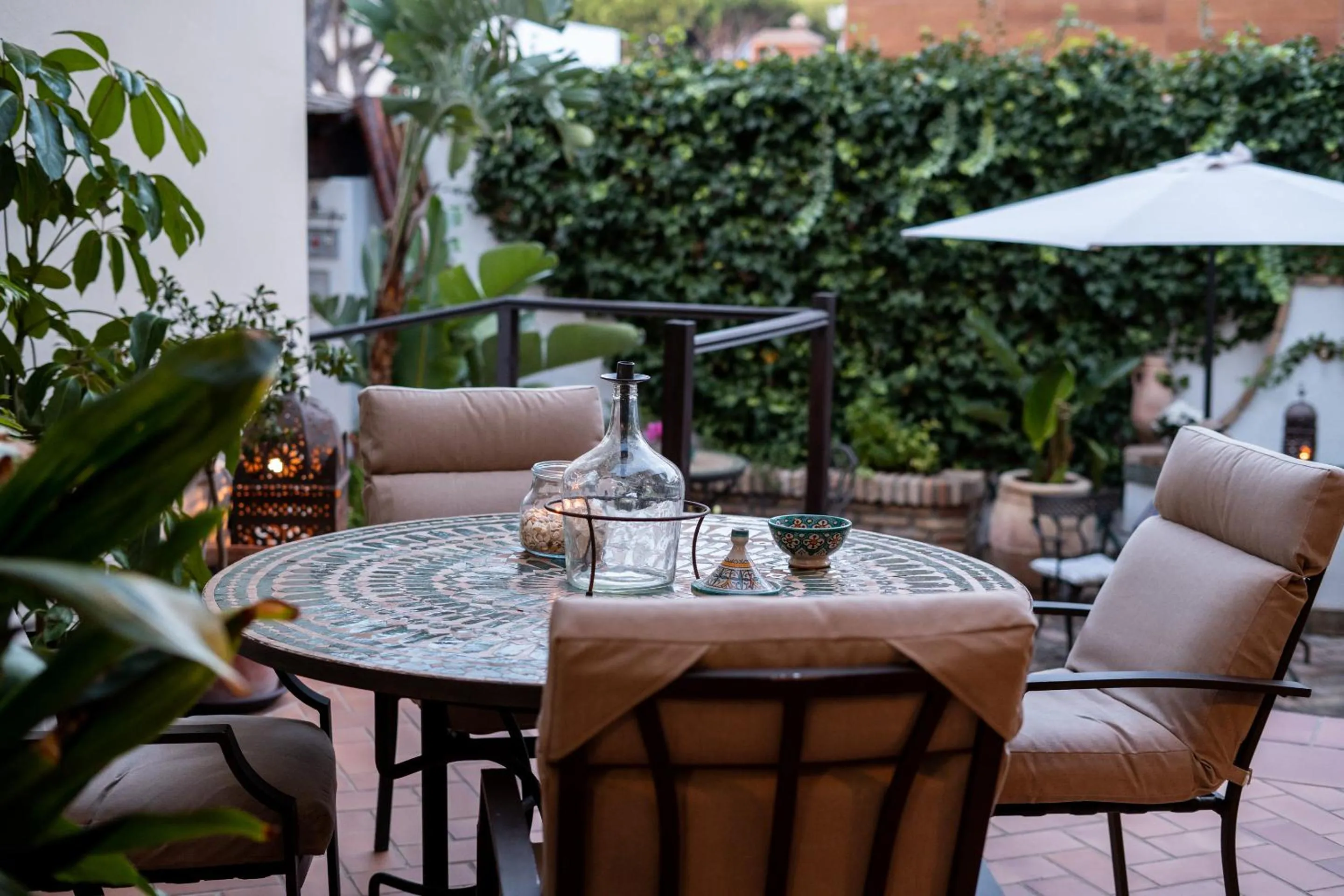 Patio in Hotel Azalea Playa