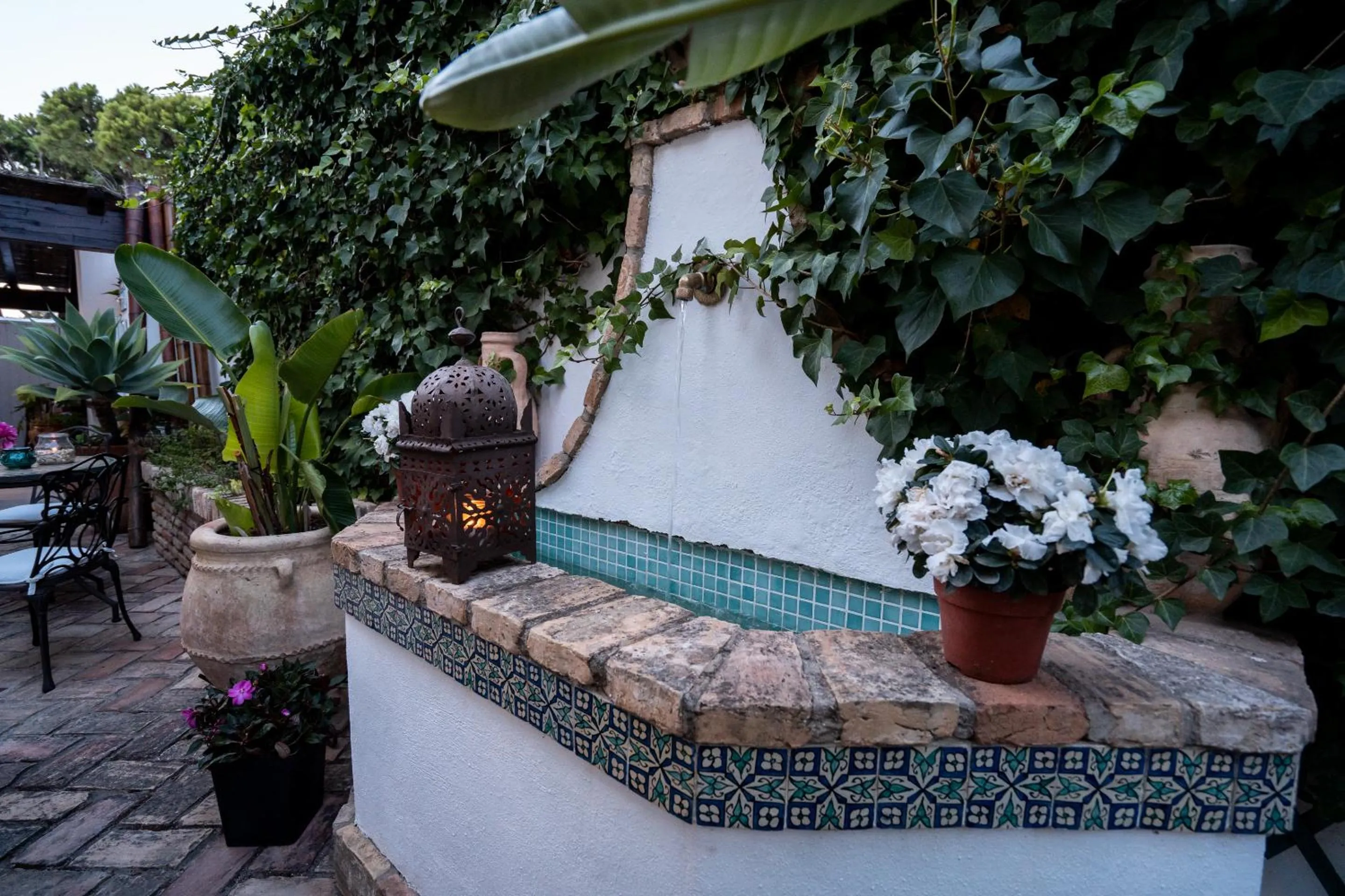 Patio in Hotel Azalea Playa