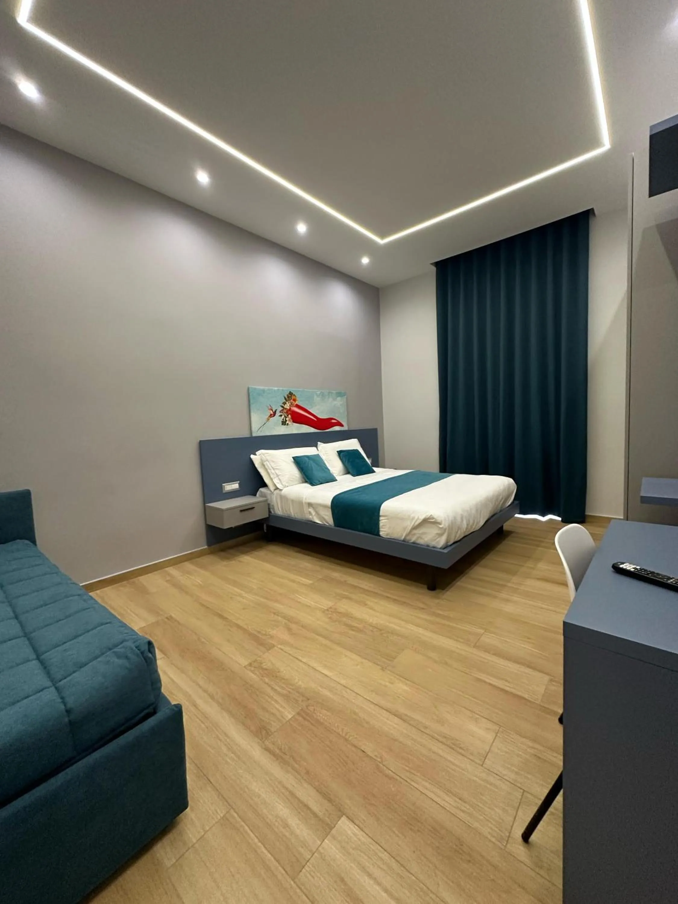 Bed in Hotiday Napoli Astoria