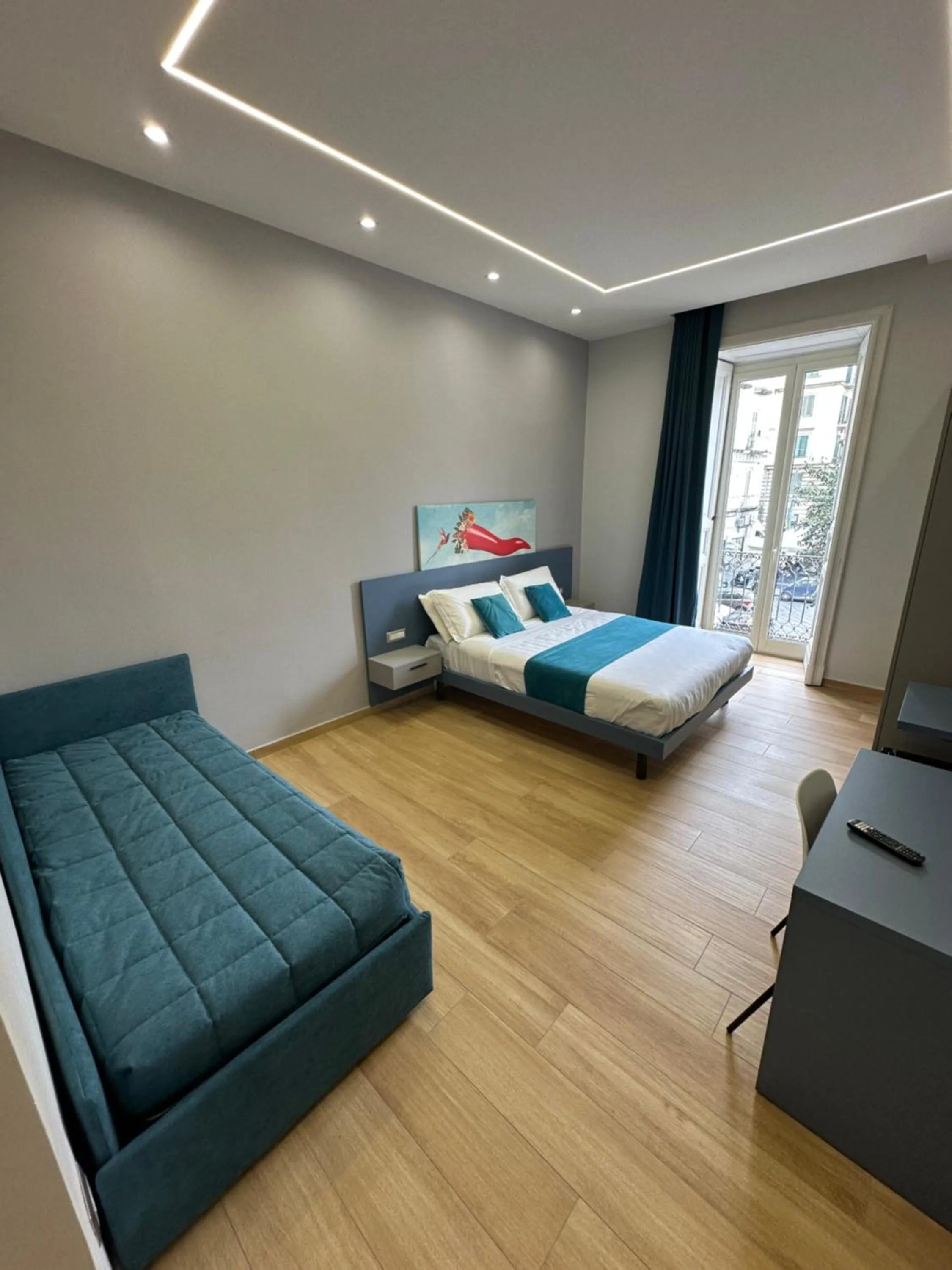 Bed in Hotiday Napoli Astoria