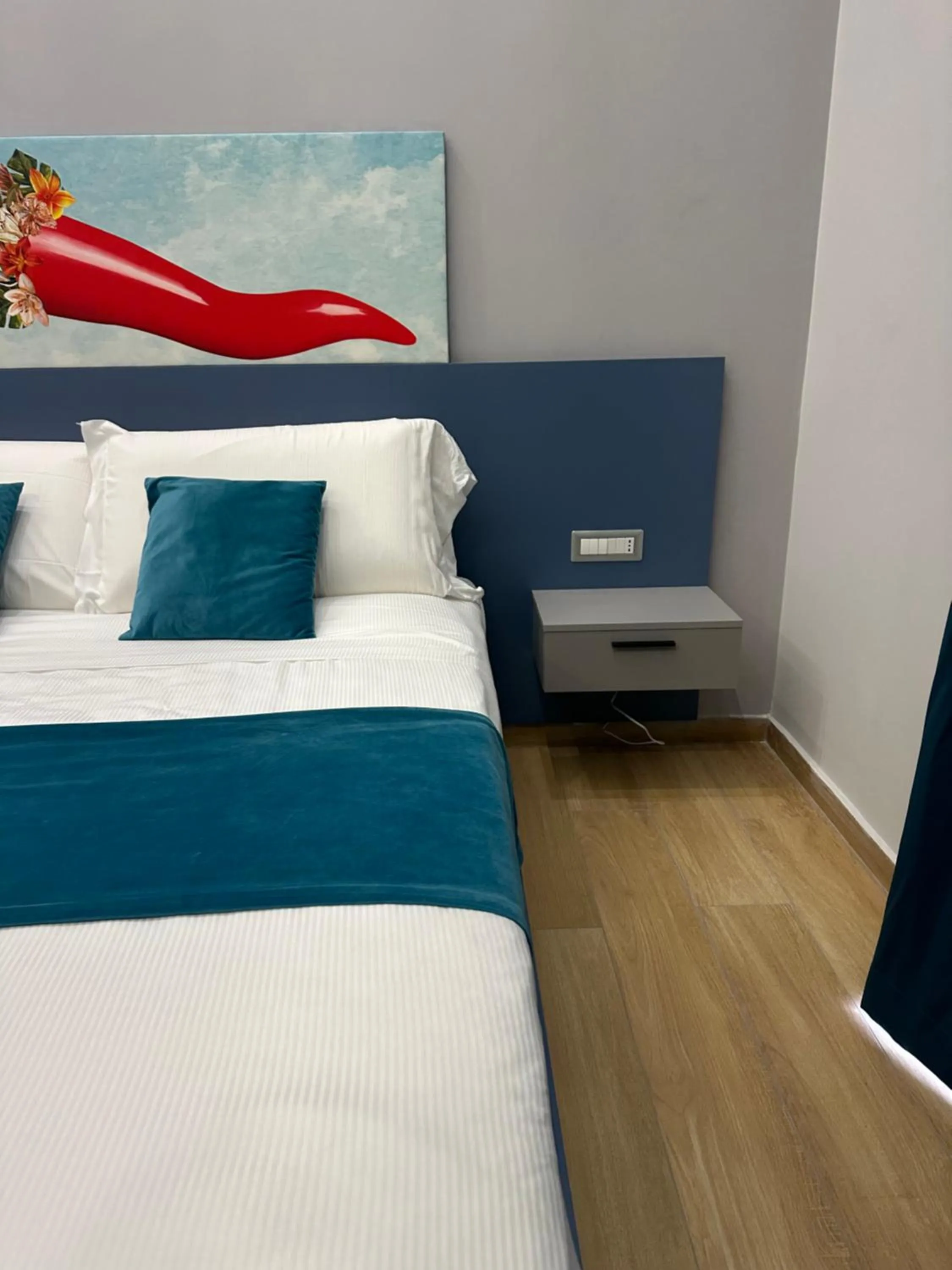 Bedroom, Bed in Hotiday Napoli Astoria