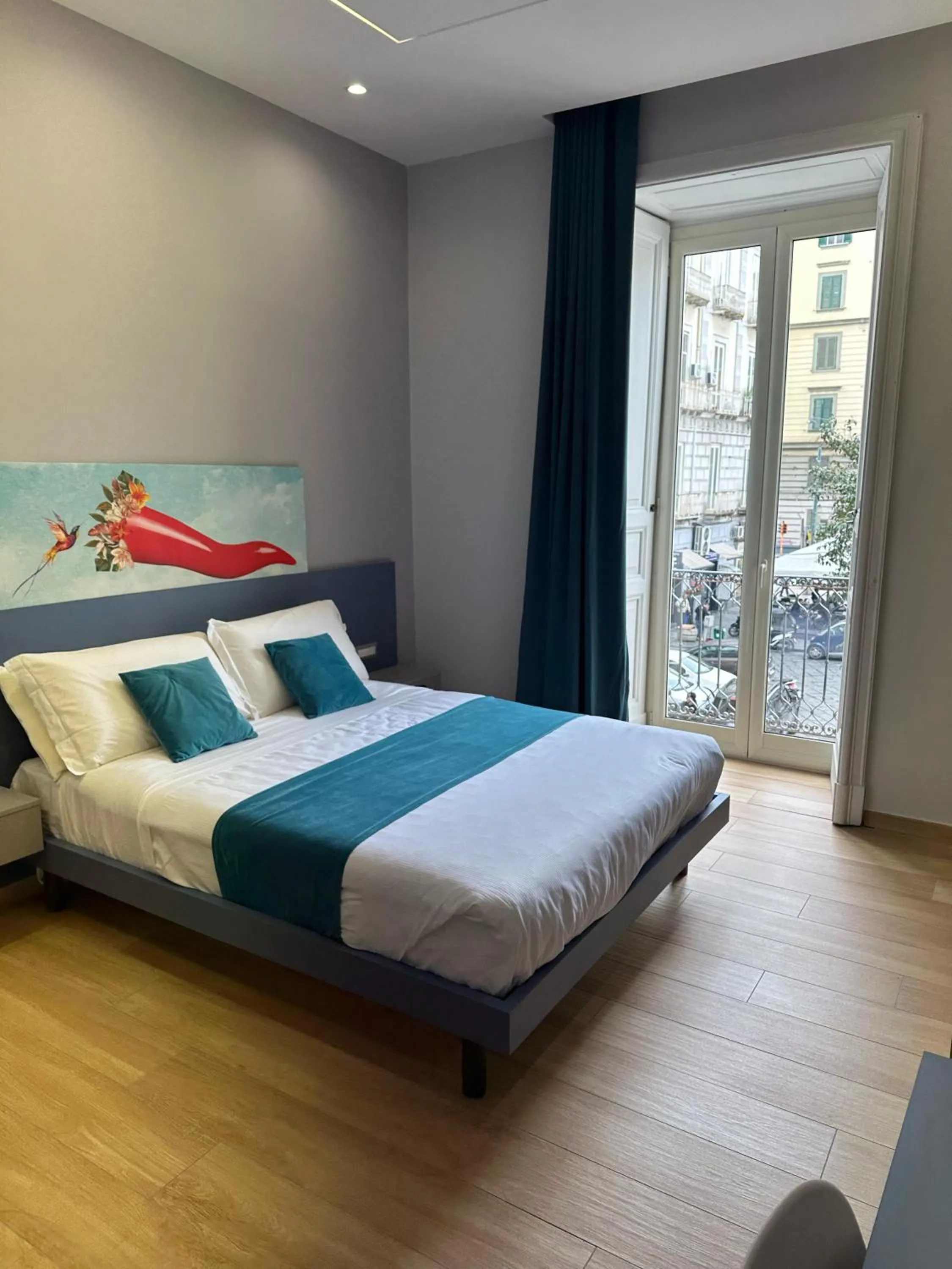 Bed in Hotiday Napoli Astoria