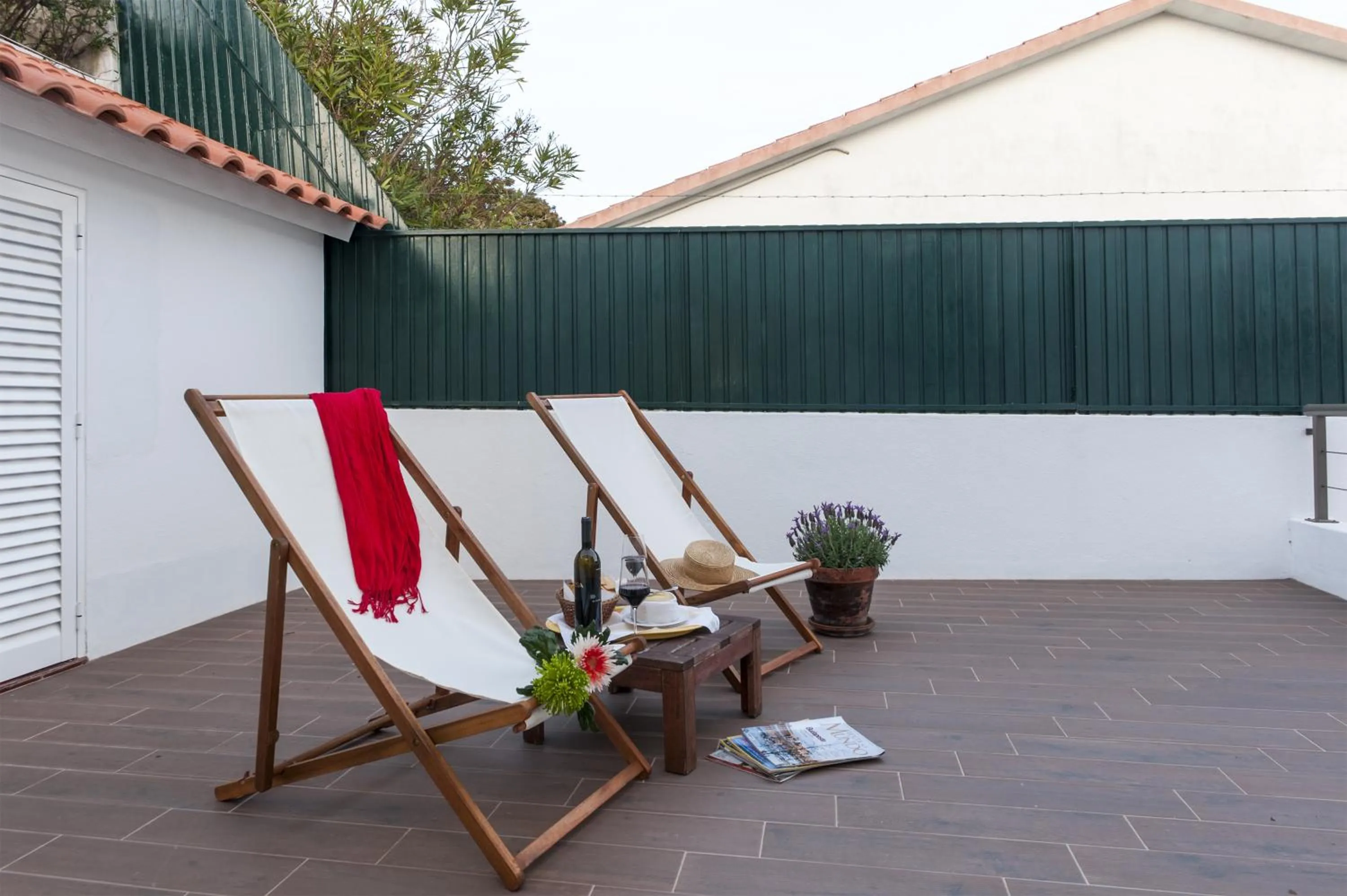 Balcony/Terrace in Beachouse - Surf, Bed & Breakfast