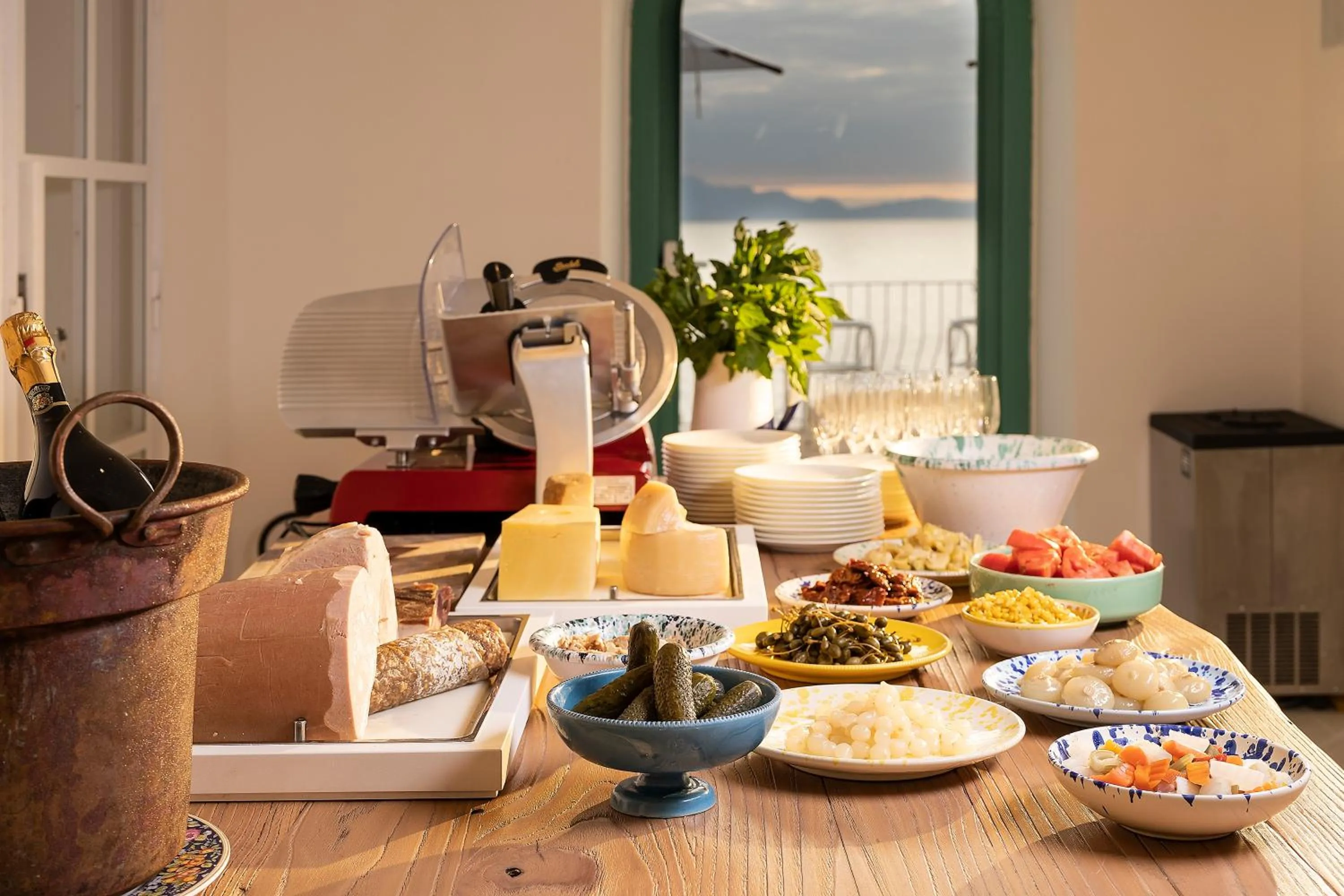 Breakfast in Miramare Sea Resort & Spa