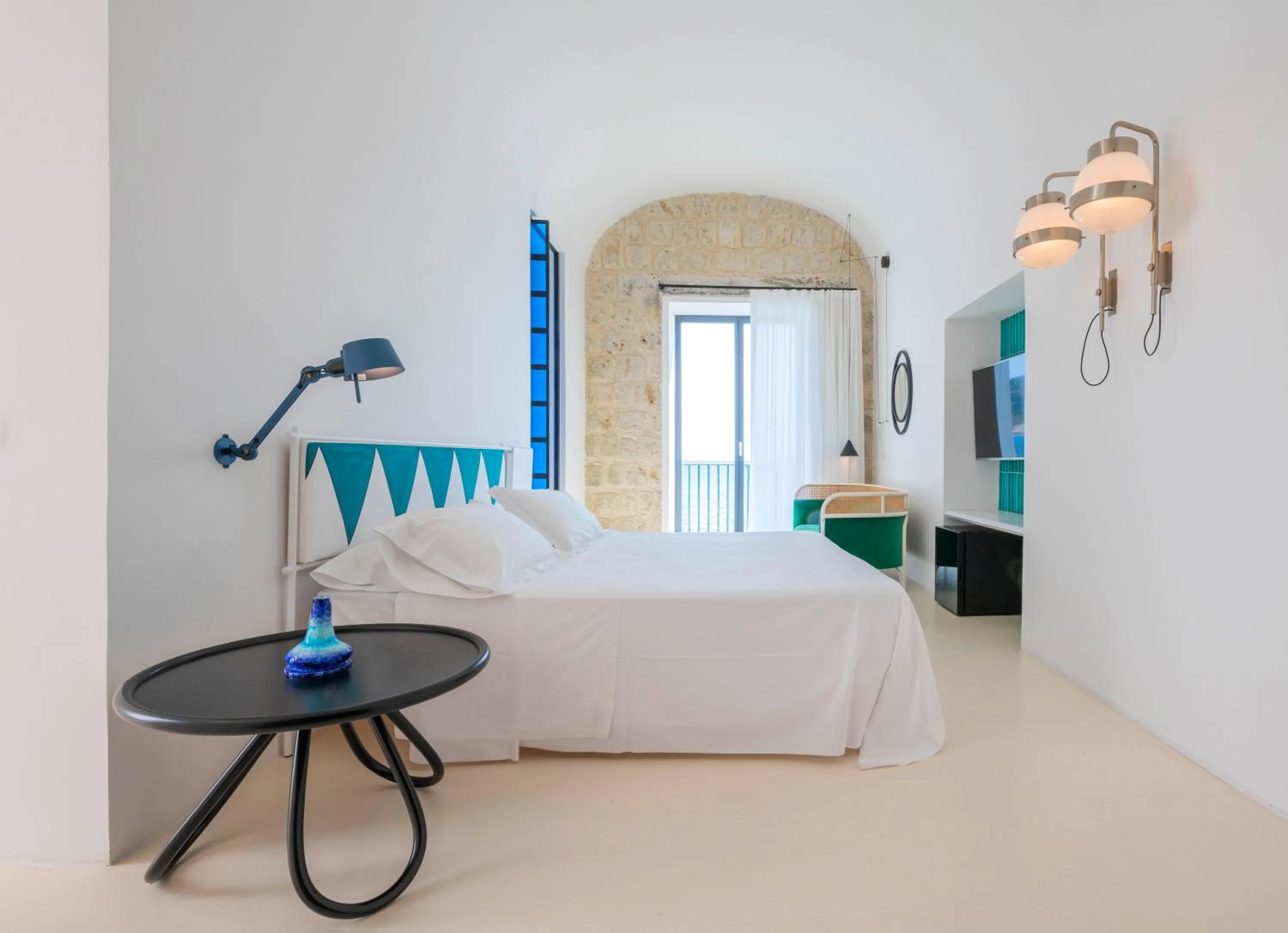 Bed in Miramare Sea Resort & Spa