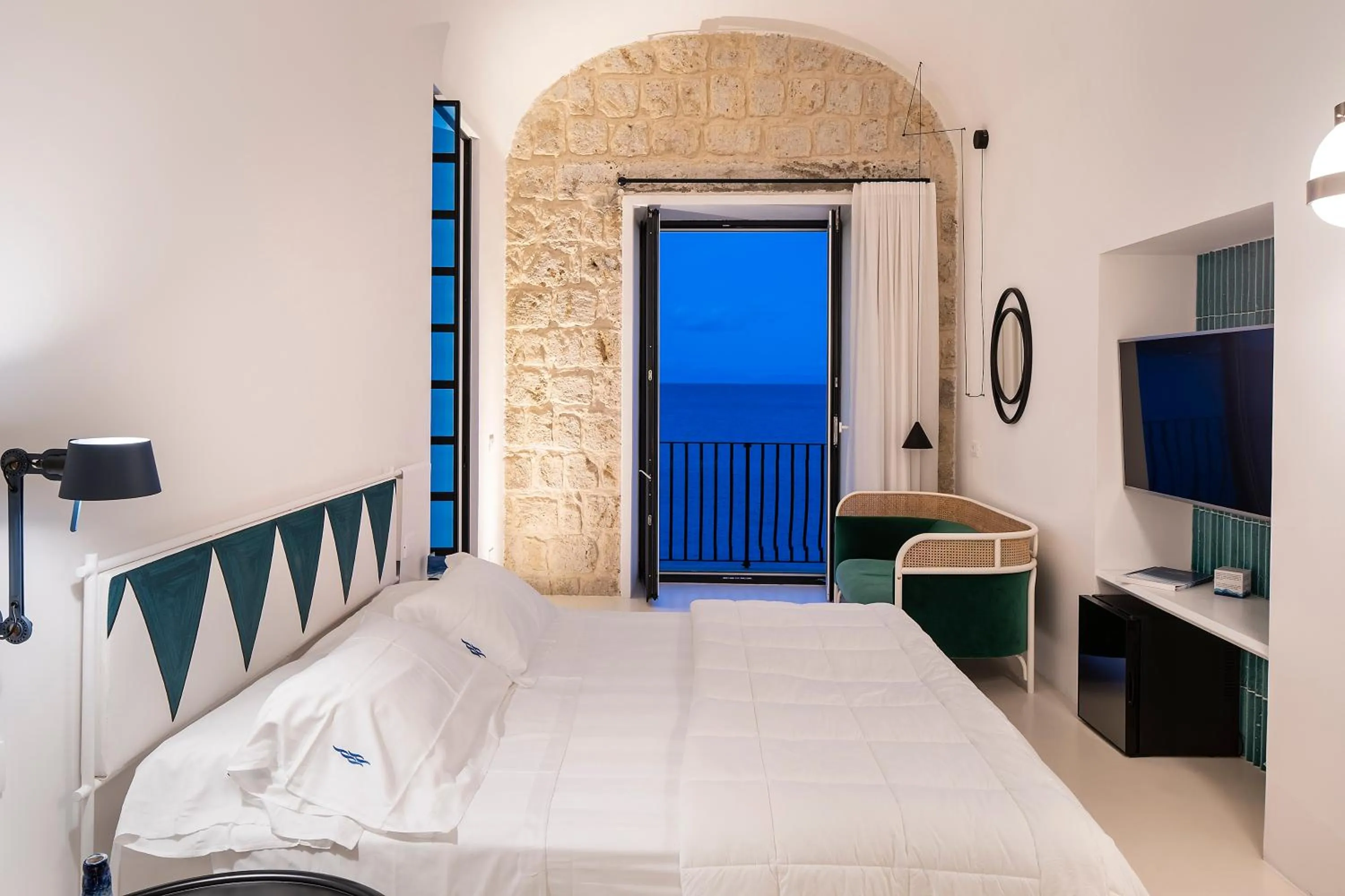 Balcony/Terrace, Bed in Miramare Sea Resort & Spa