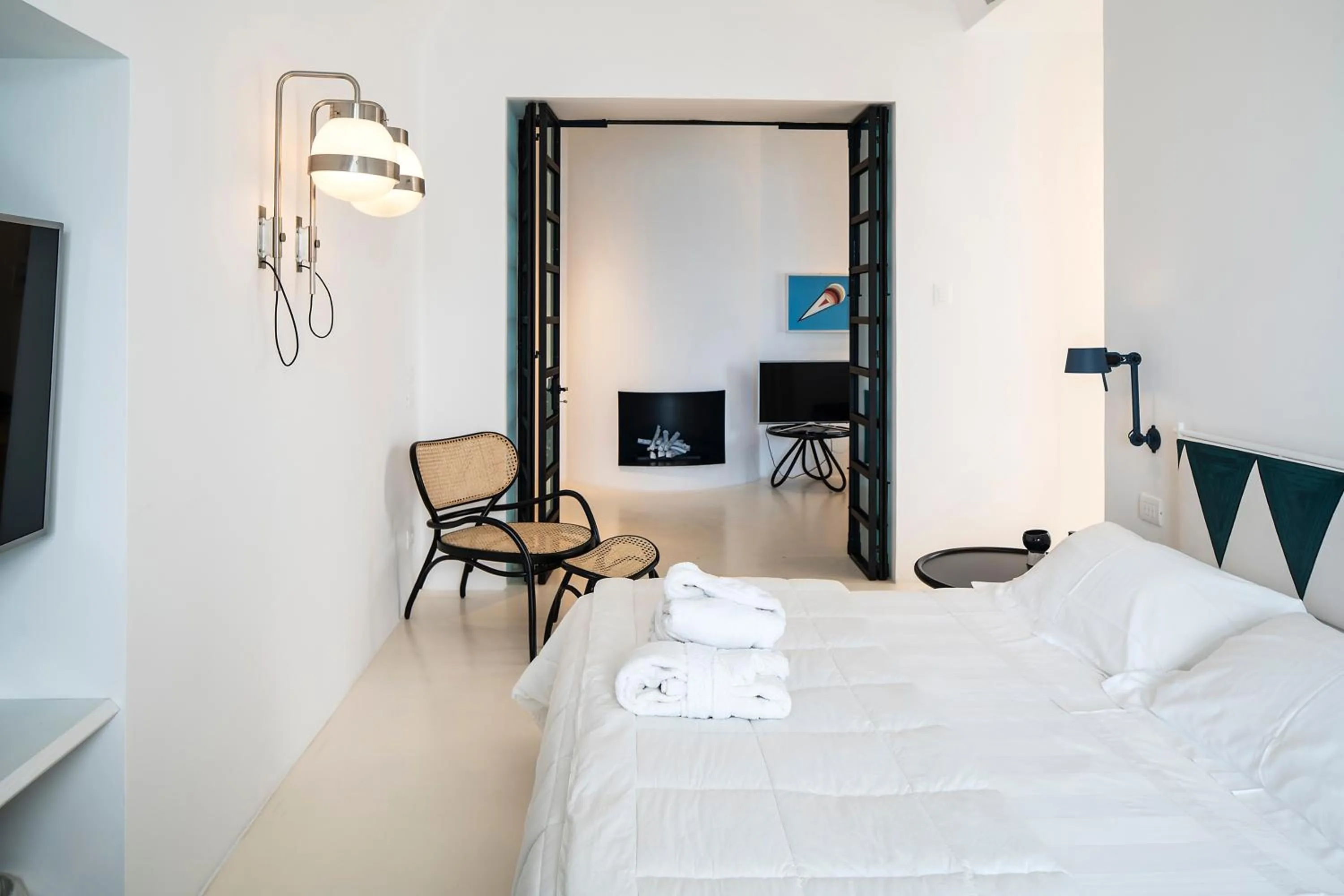 Bed in Miramare Sea Resort & Spa