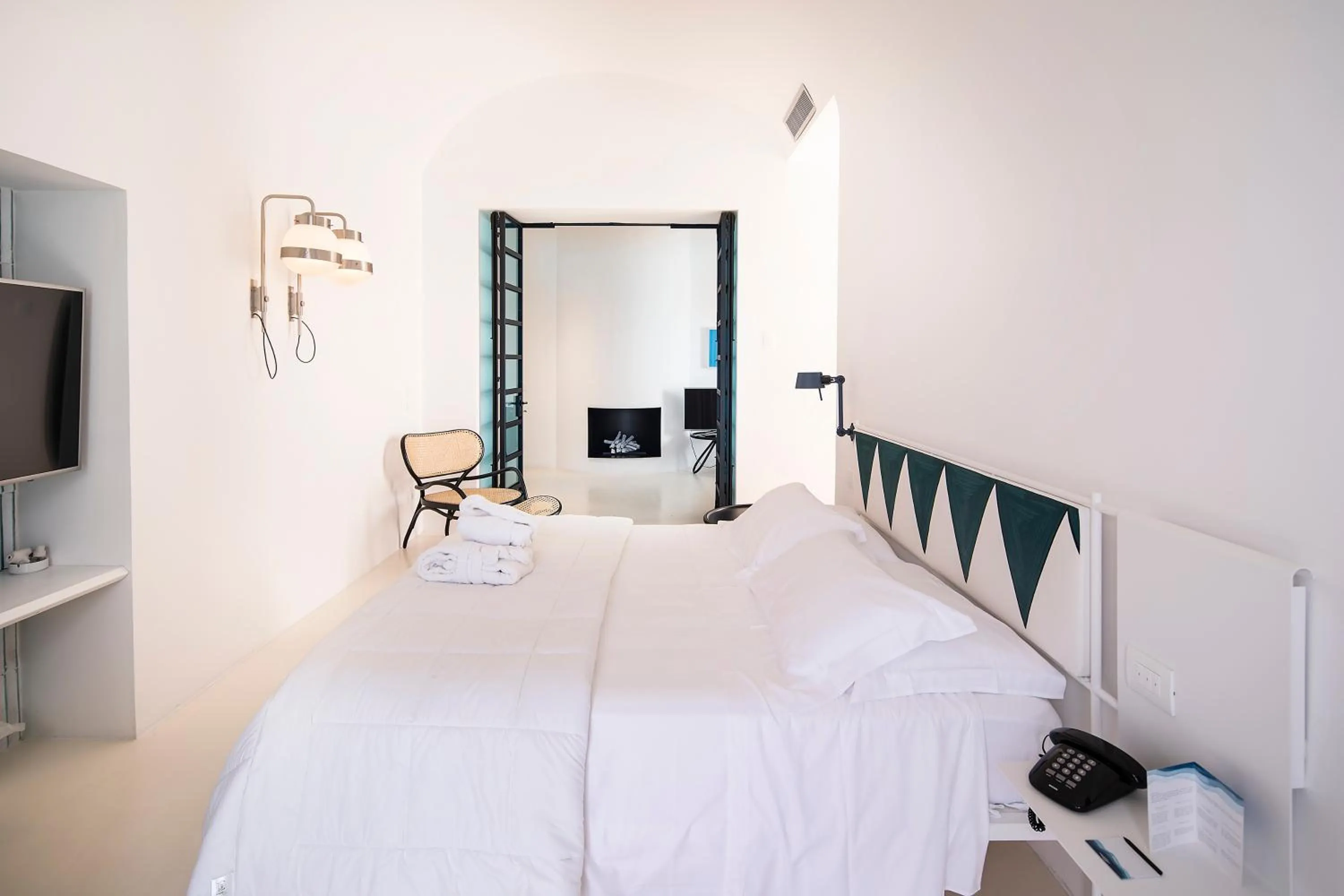 Bed in Miramare Sea Resort & Spa