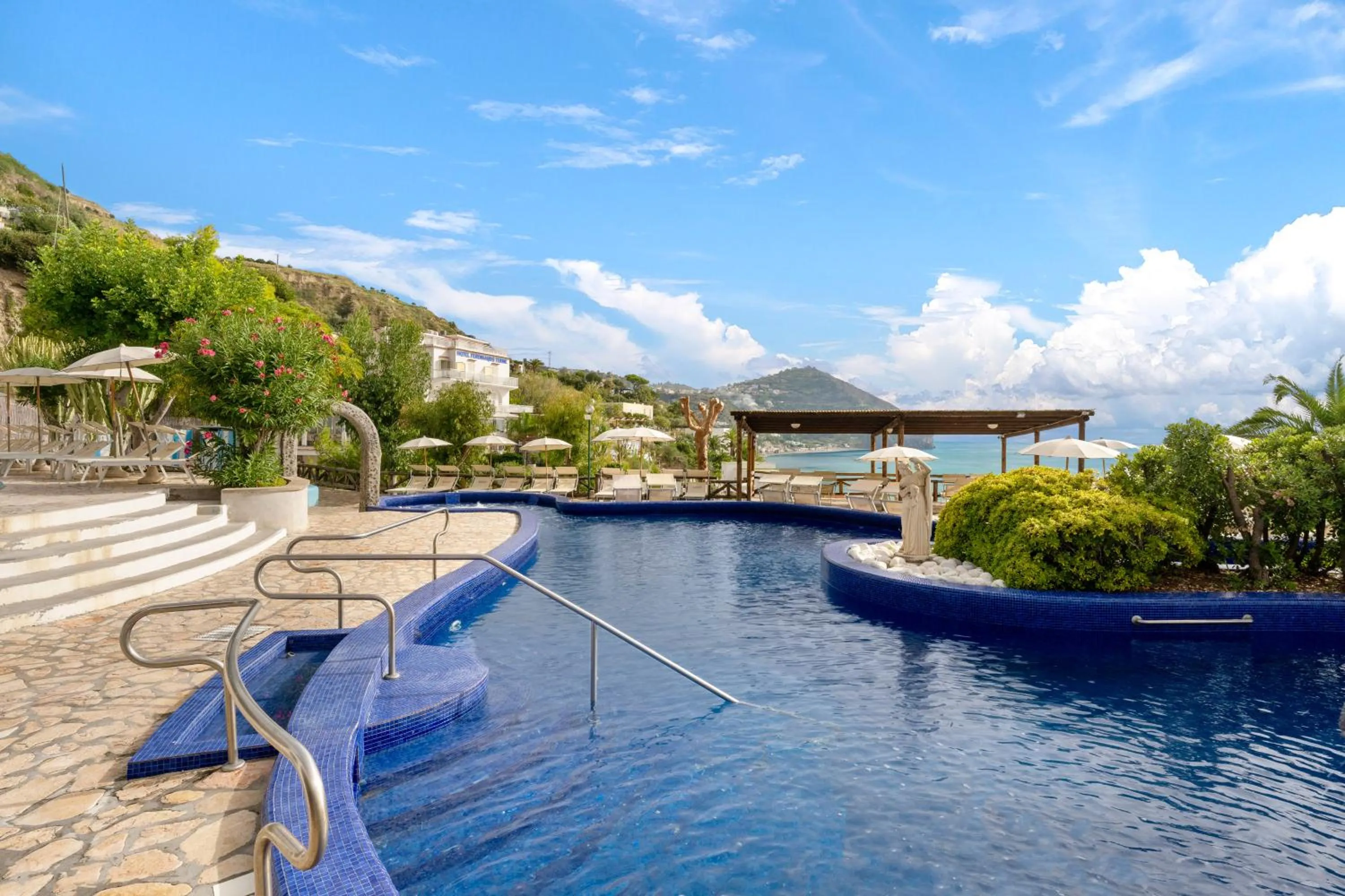 Hot Spring Bath in Miramare Sea Resort & Spa