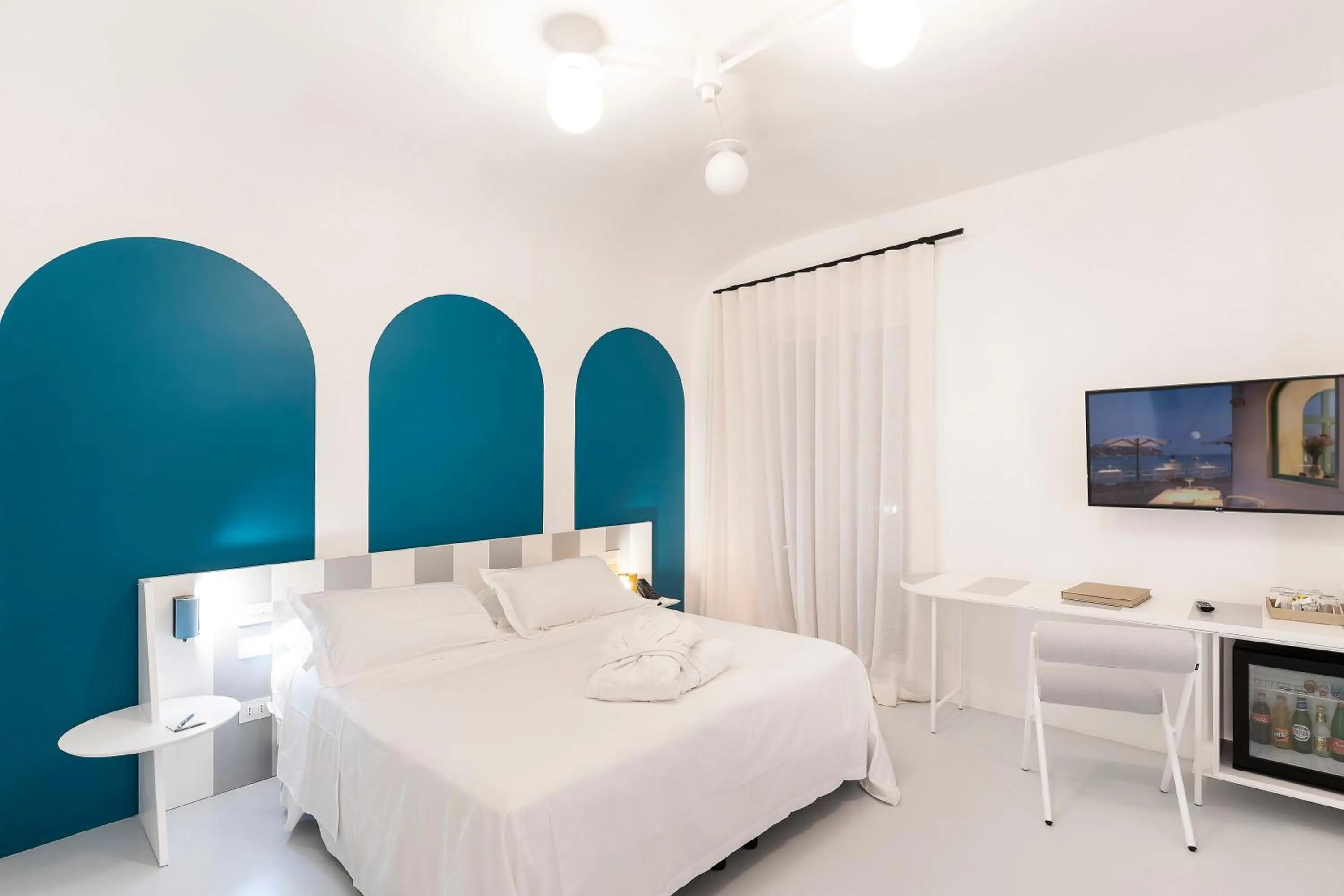 Bed in Miramare Sea Resort & Spa