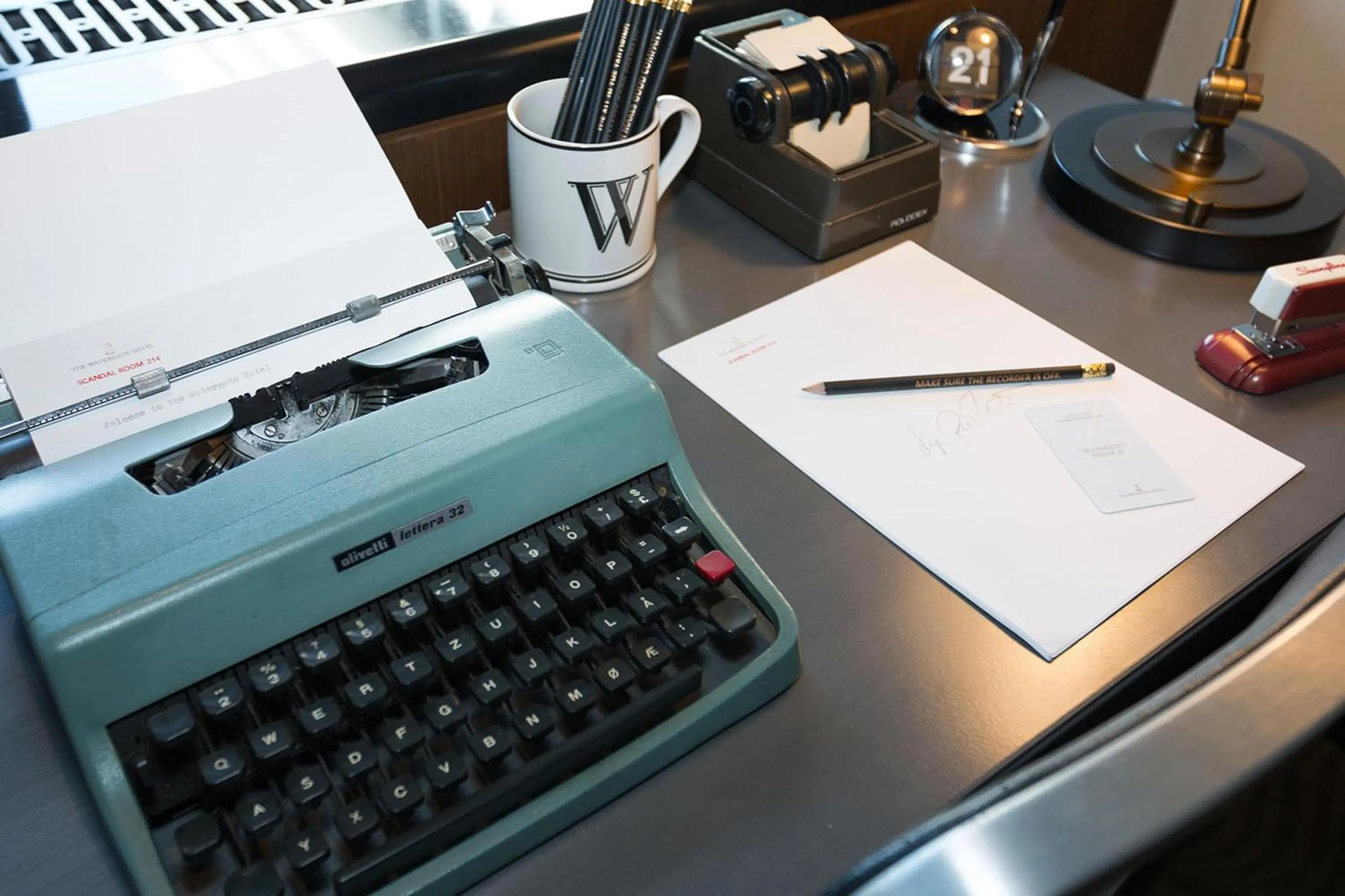Decorative detail in The Watergate Hotel Georgetown