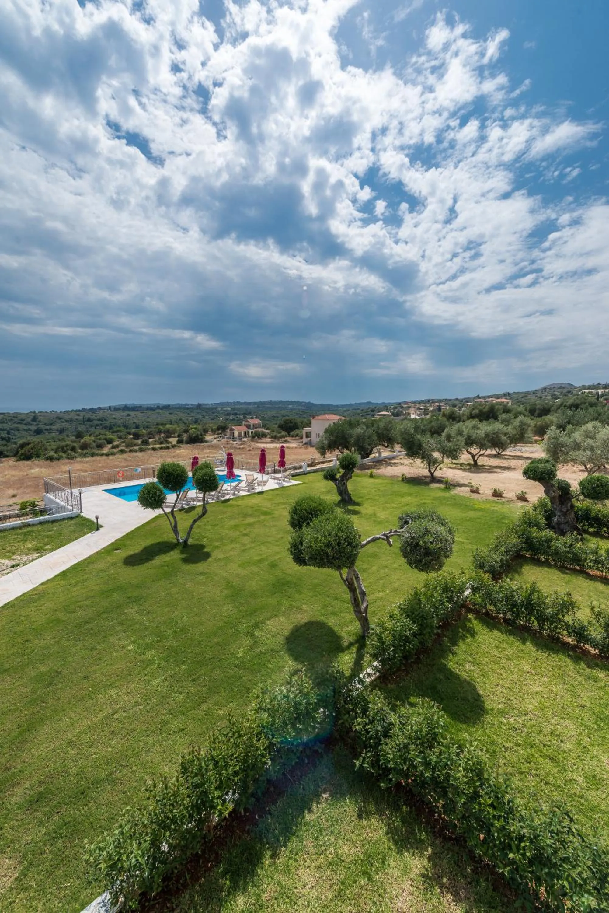 Garden view in Elaias Gi Residence