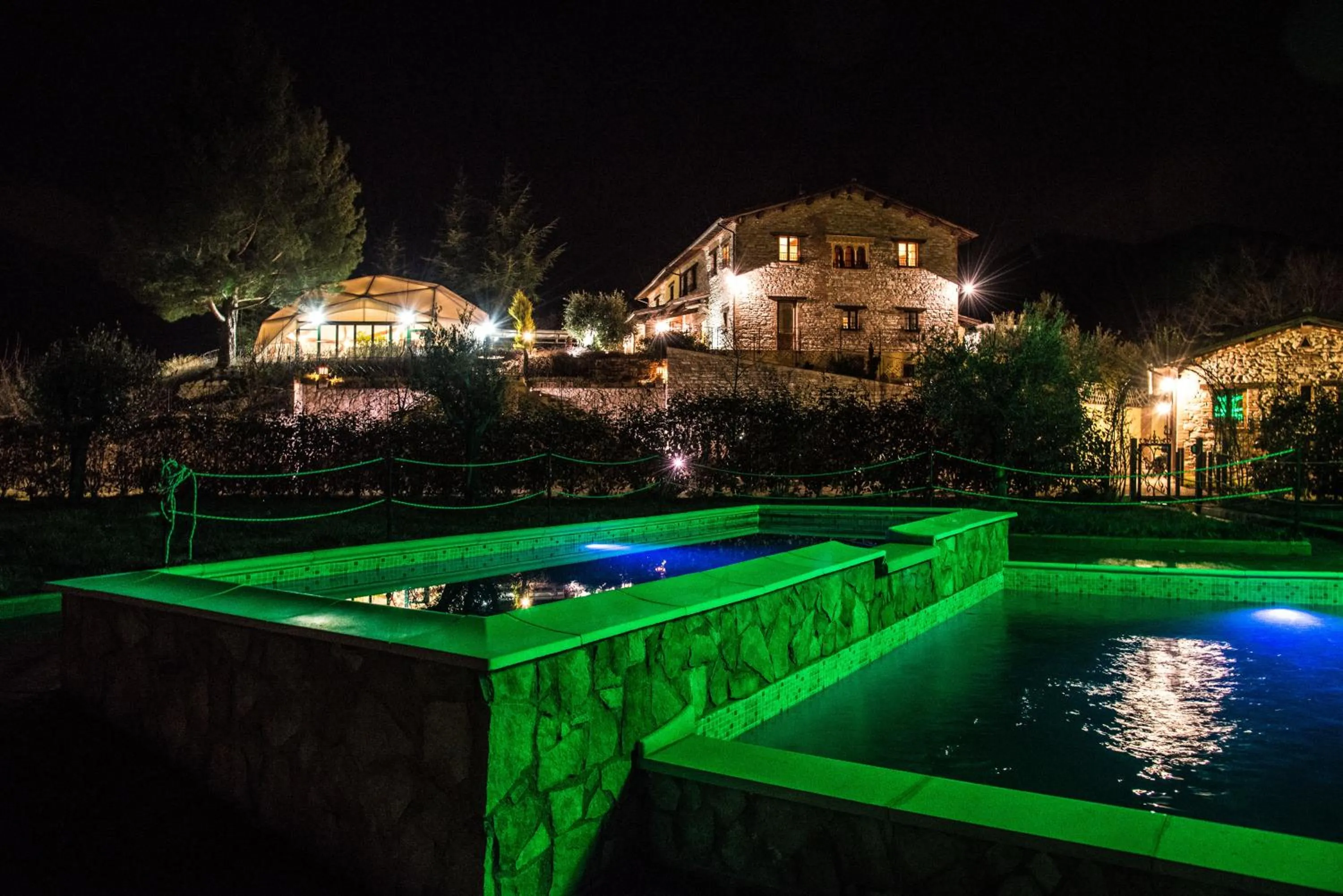 Swimming pool in La Castellaia Resort