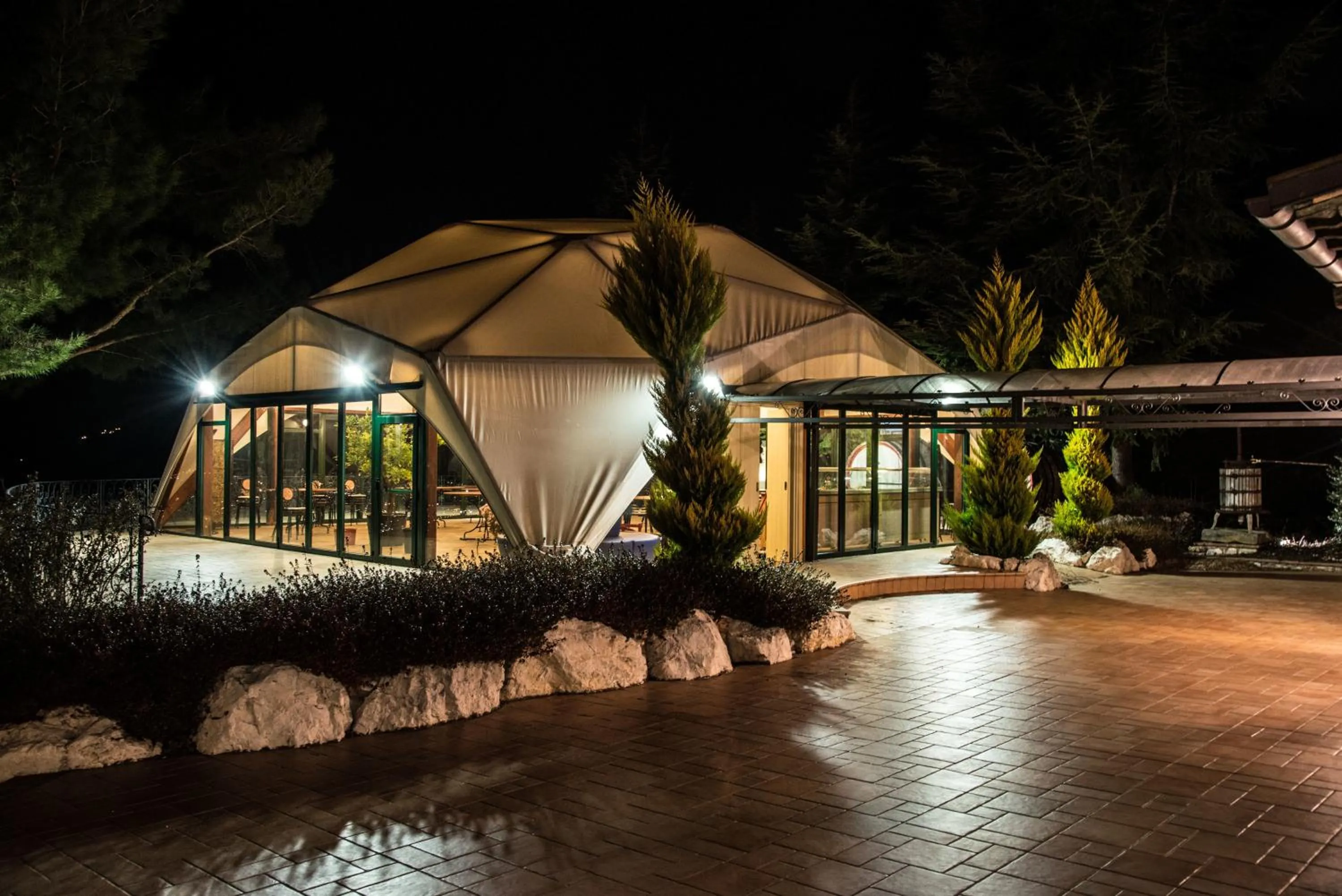 Facade/entrance in La Castellaia Resort