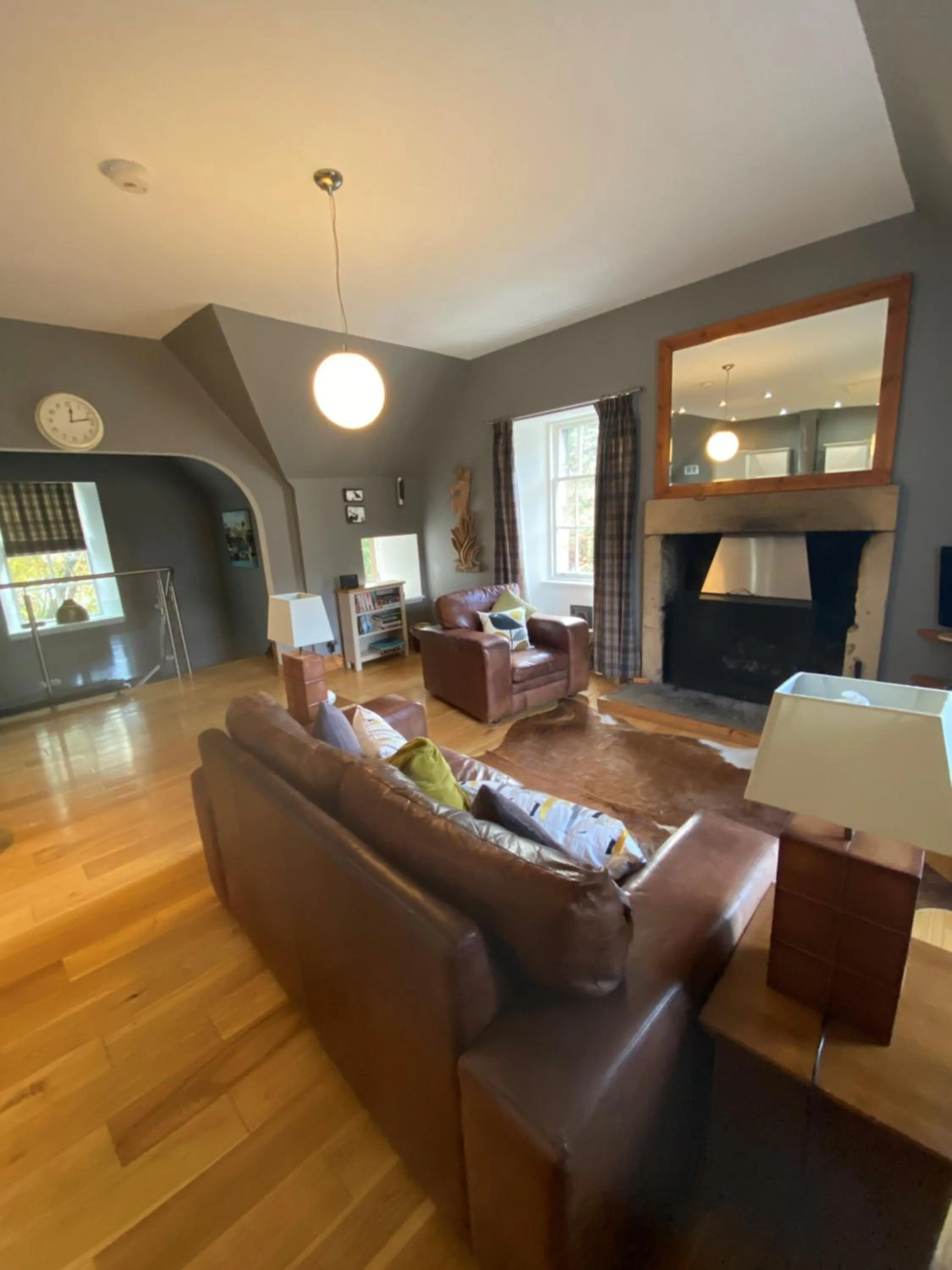 Living room in Glengorm Castle