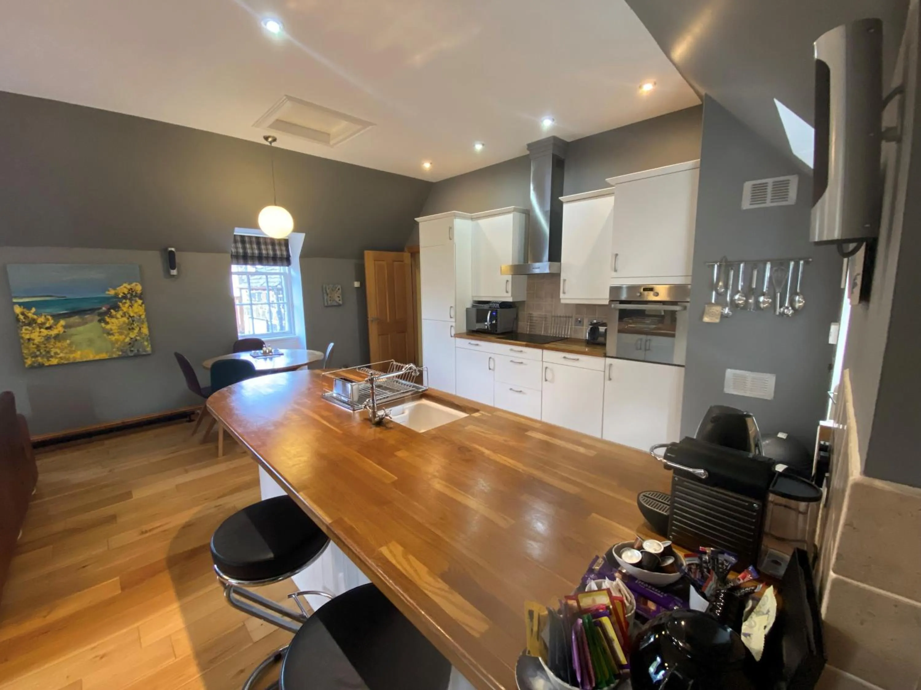 Kitchen or kitchenette in Glengorm Castle