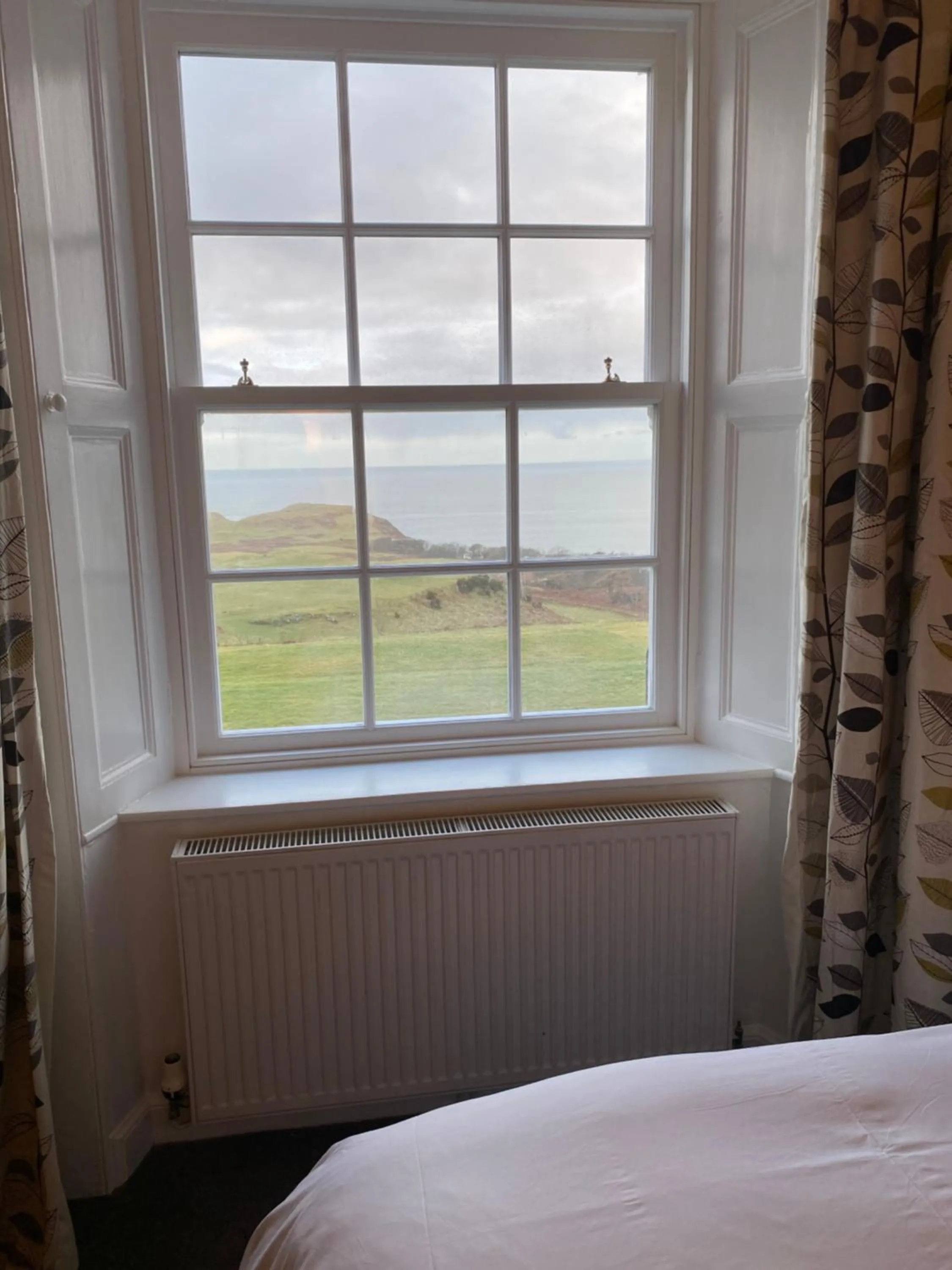 Natural landscape, Bed in Glengorm Castle
