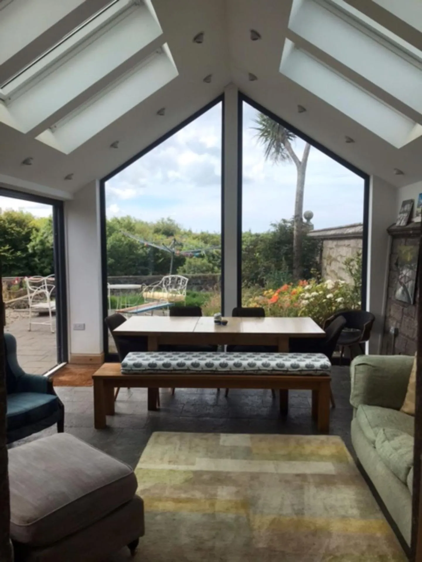 Seating area in Glengorm Castle