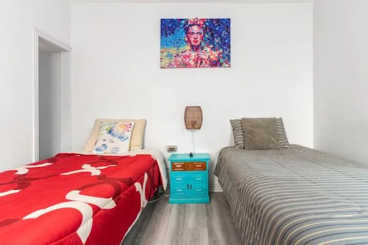 Bed in hostal mancora