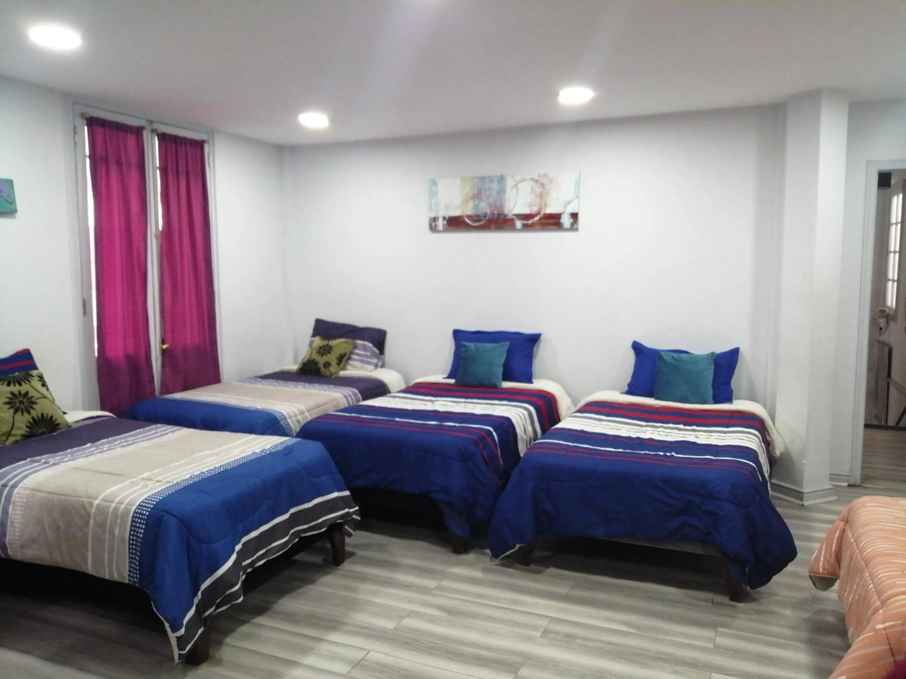 Bed in hostal mancora