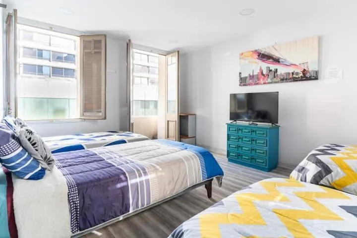 Bed in hostal mancora