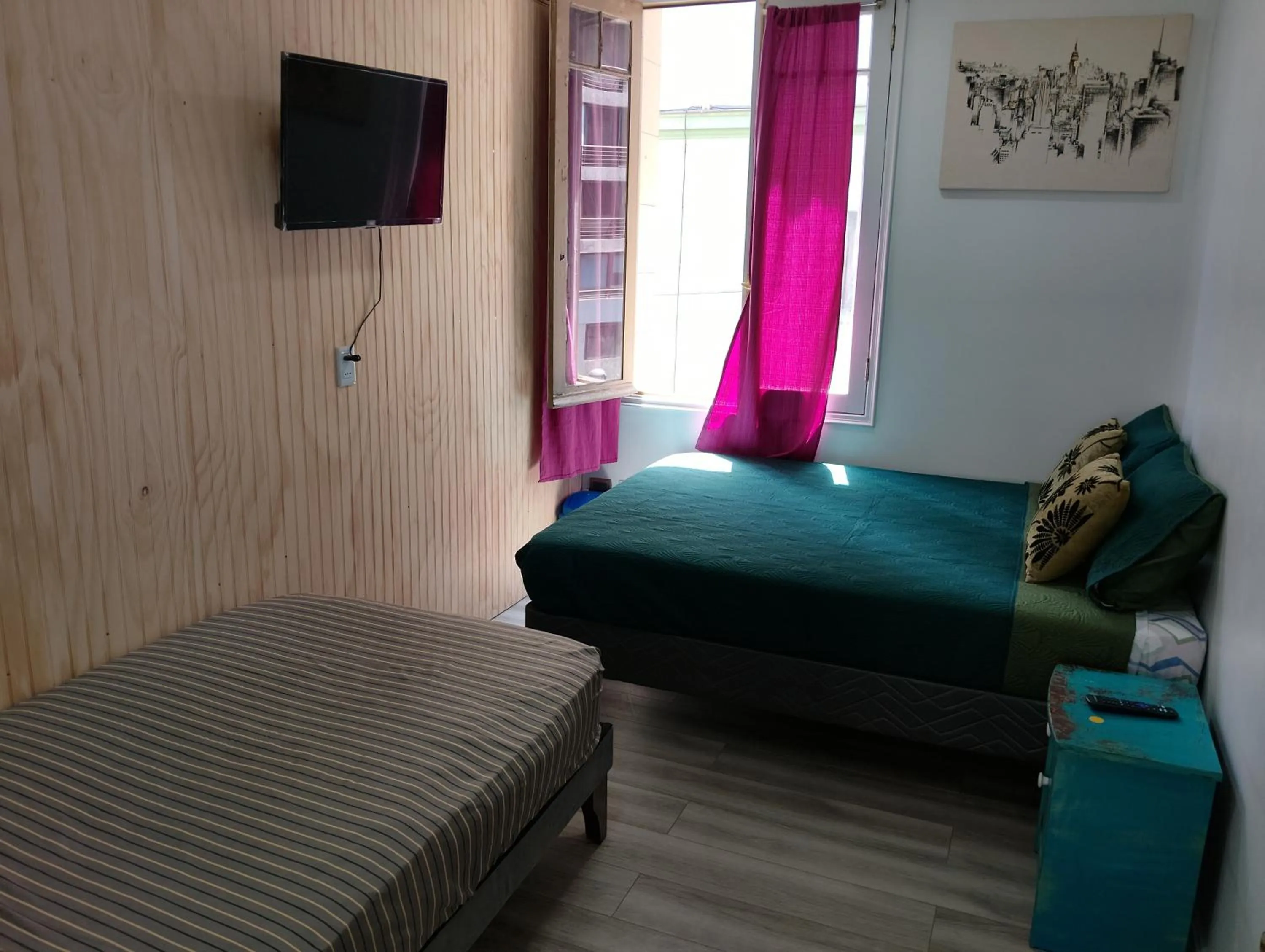 Bed in hostal mancora