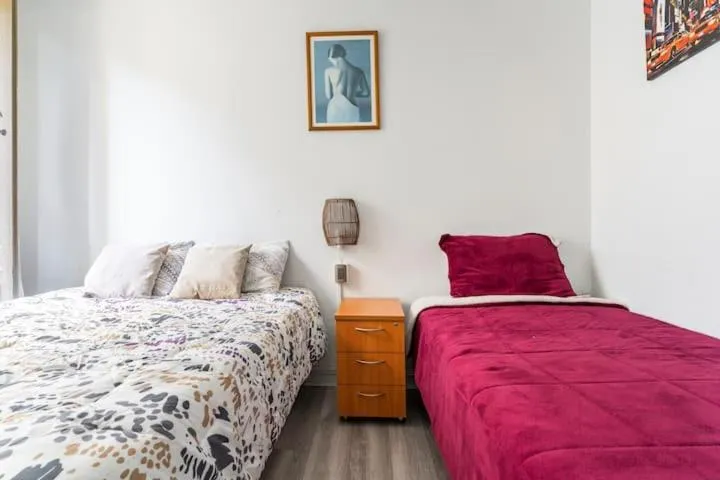 Bed in hostal mancora