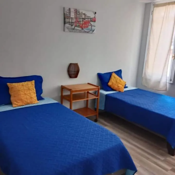 Bed in hostal mancora