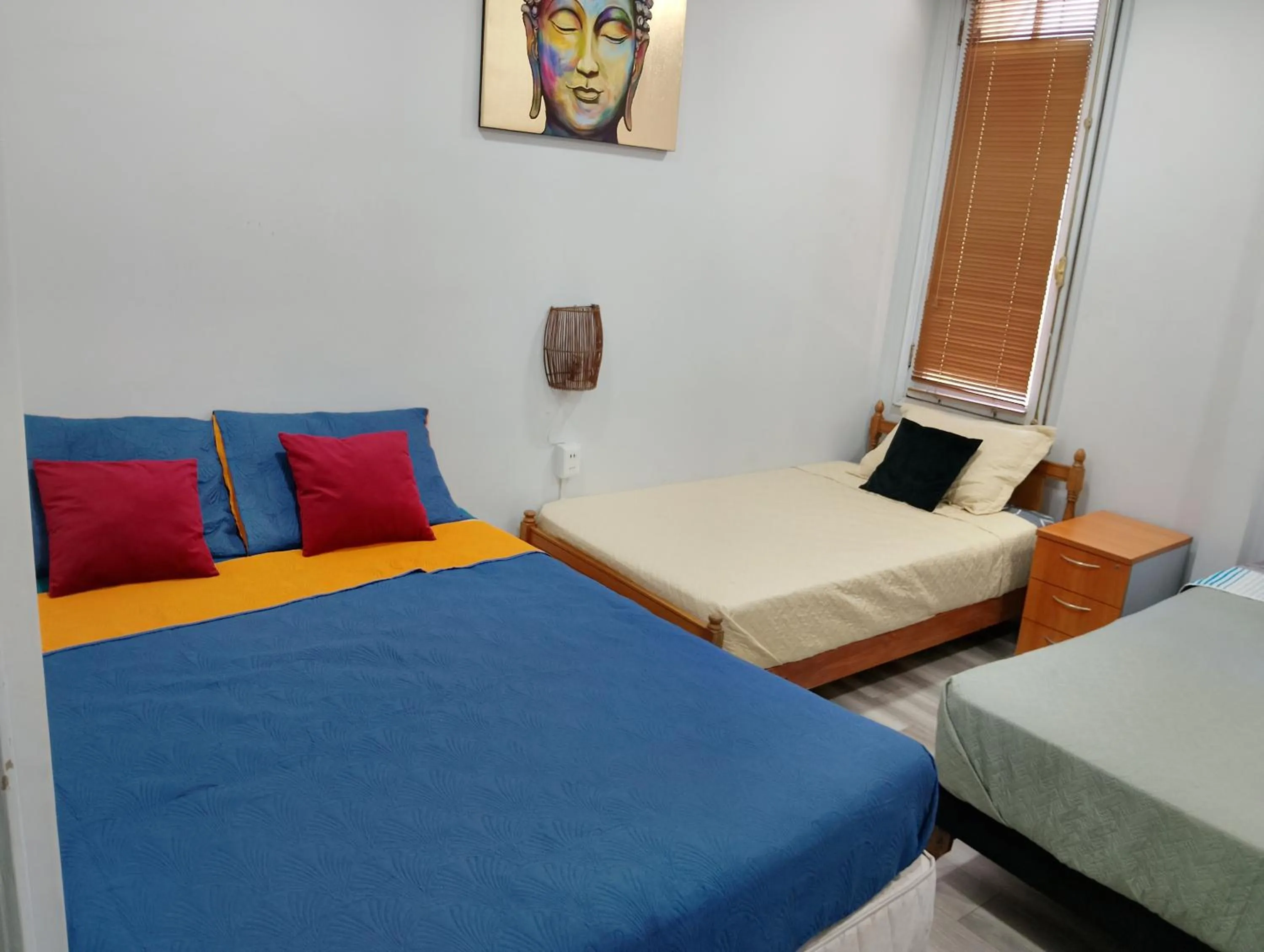 Bed in hostal mancora